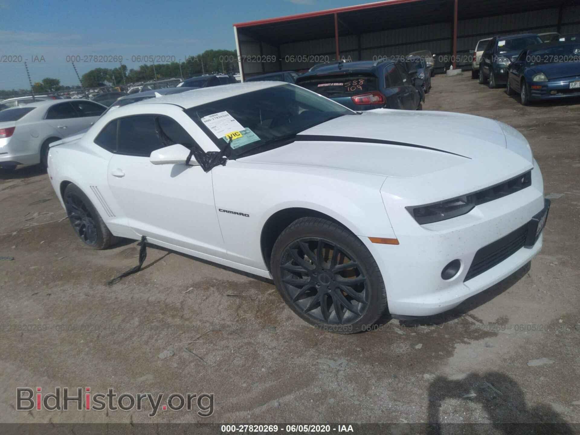 Photo 2G1FC1E34E9155635 - CHEVROLET CAMARO 2014