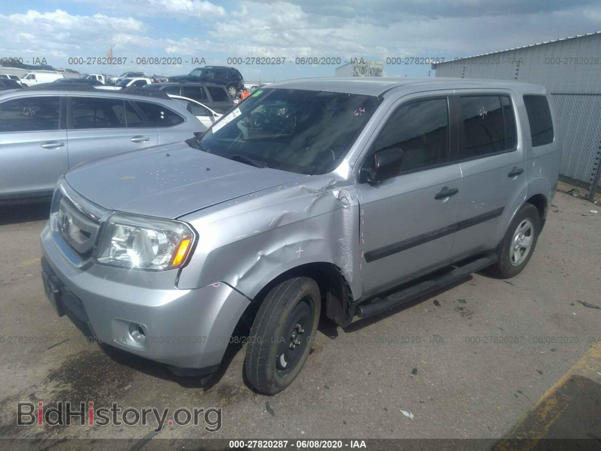 2011 HONDA PILOT - VIN: 5FNYF3H29BB013794 - Фото 2