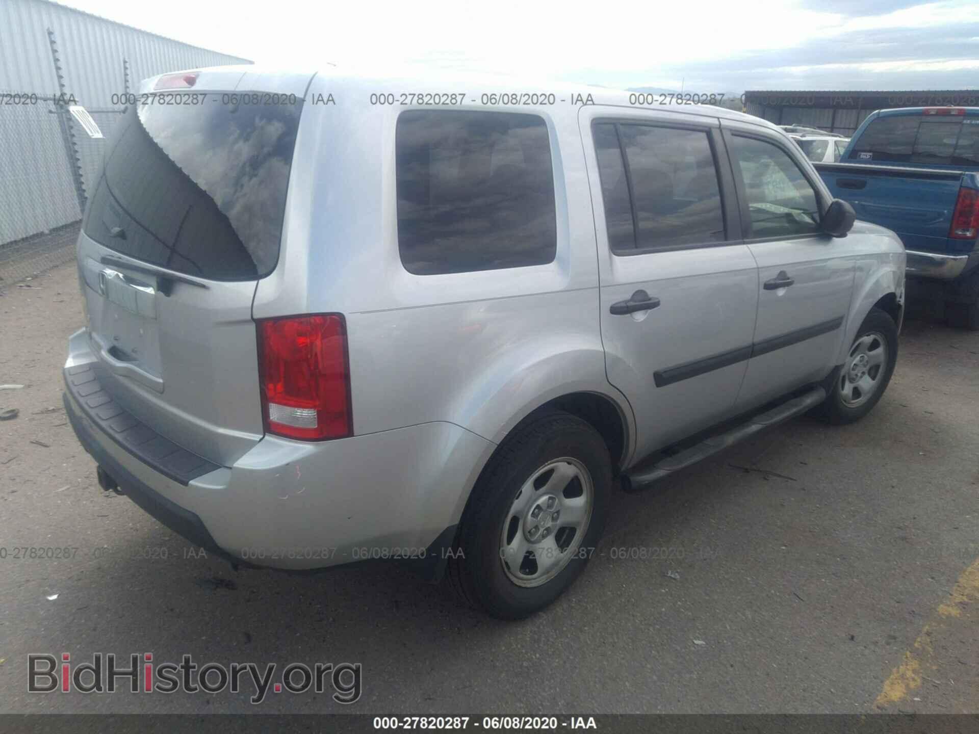 2011 HONDA PILOT - VIN: 5FNYF3H29BB013794 - Фото 4
