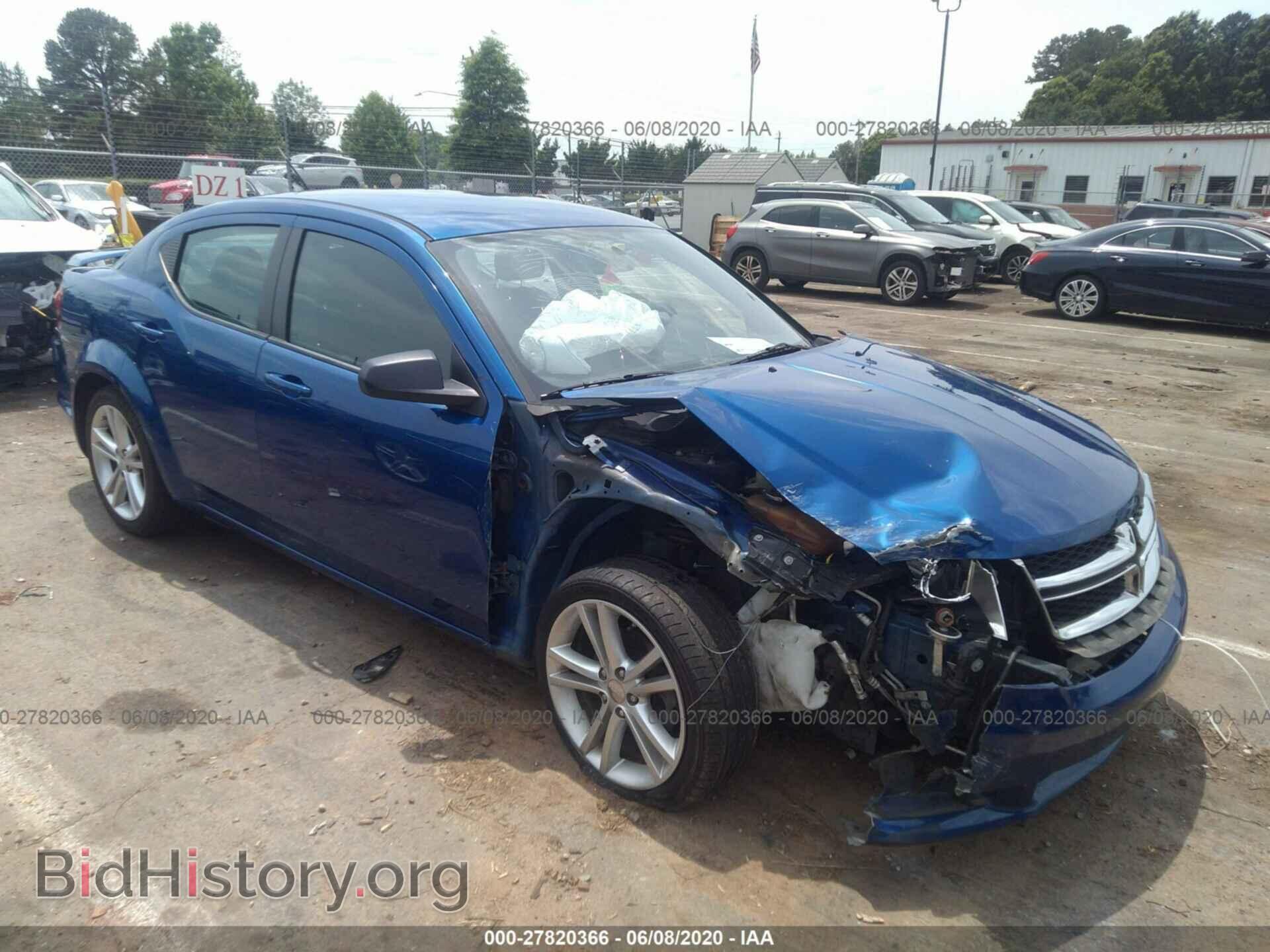 Фотография 1C3CDZAG2DN700777 - DODGE AVENGER 2013