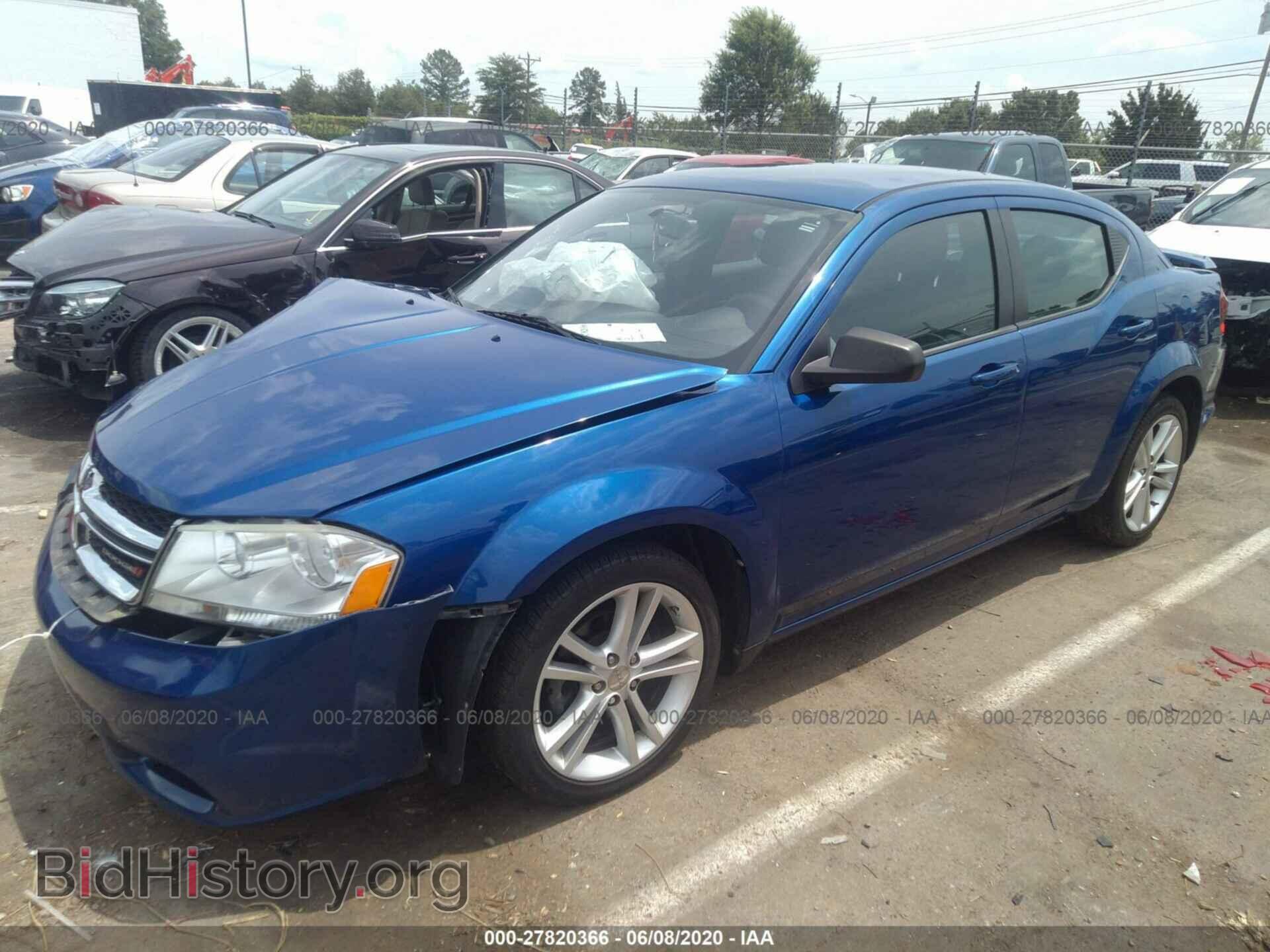 2013 DODGE AVENGER - VIN: 1C3CDZAG2DN700777 - Фото 2