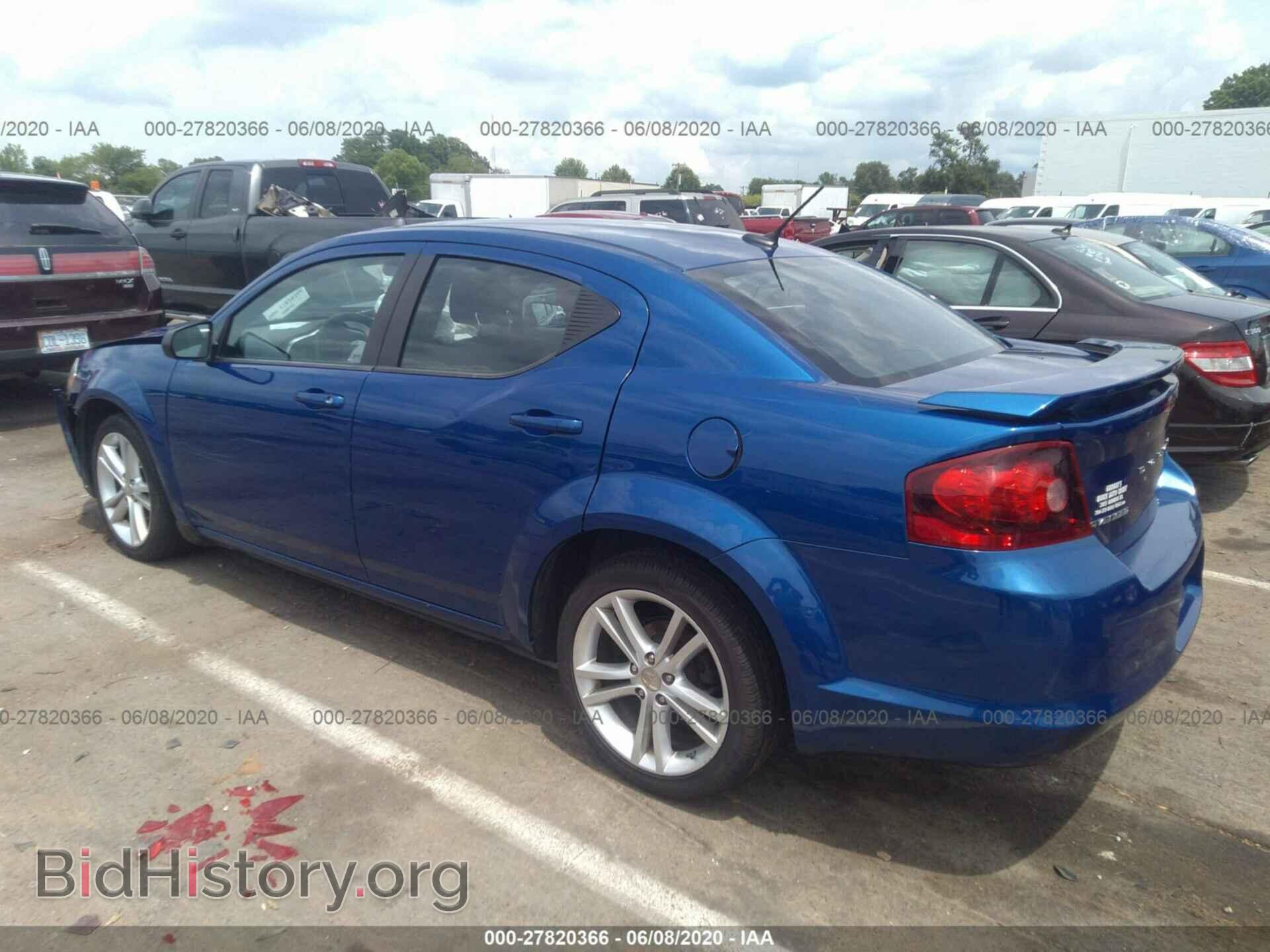 2013 DODGE AVENGER - VIN: 1C3CDZAG2DN700777 - Фото 3