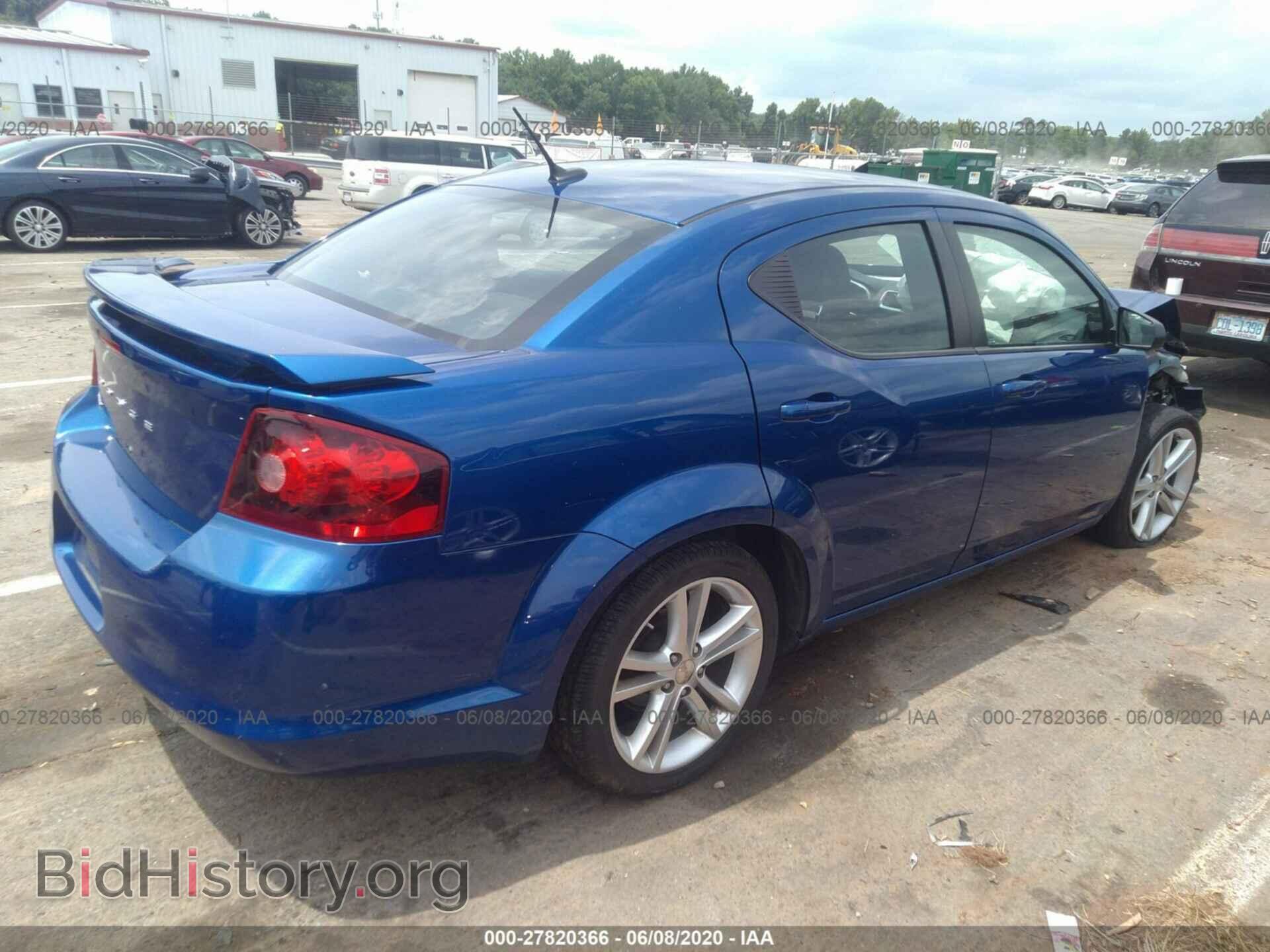 2013 DODGE AVENGER - VIN: 1C3CDZAG2DN700777 - Фото 4