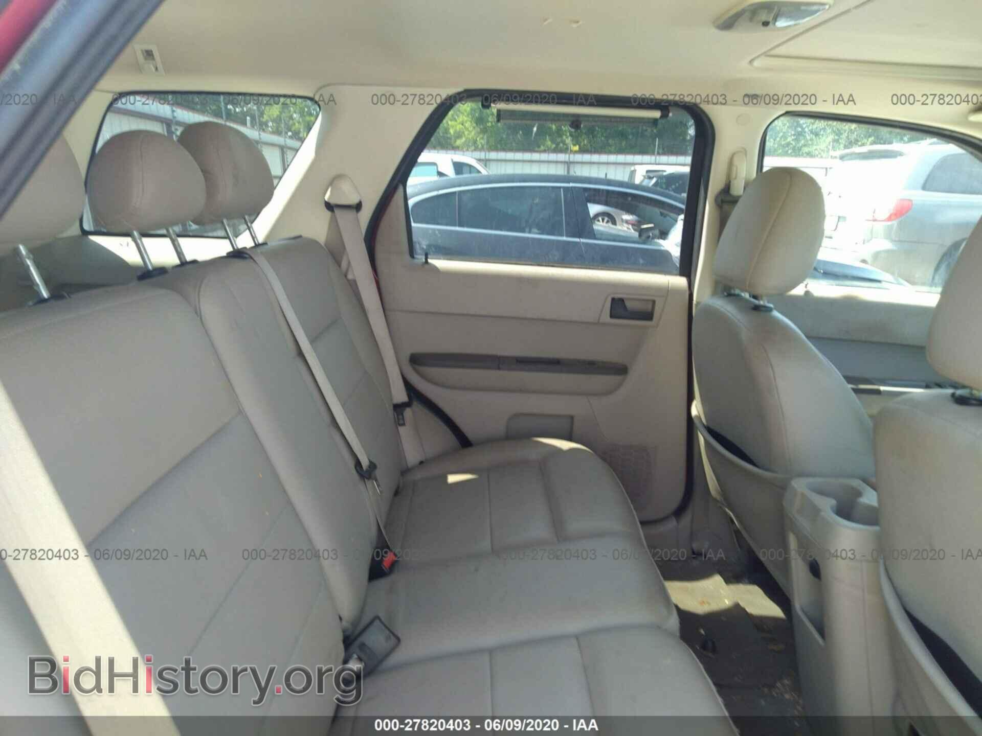 2008 FORD ESCAPE - VIN: 1FMCU03148KA44309 - Photo 8