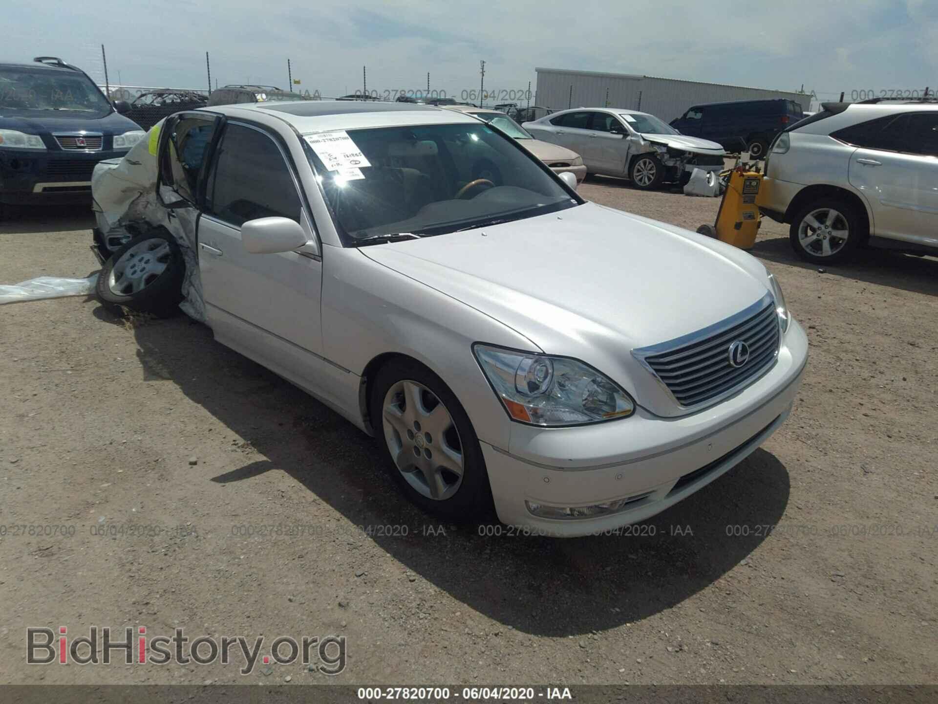 Photo JTHBN36F140139310 - LEXUS LS 2004