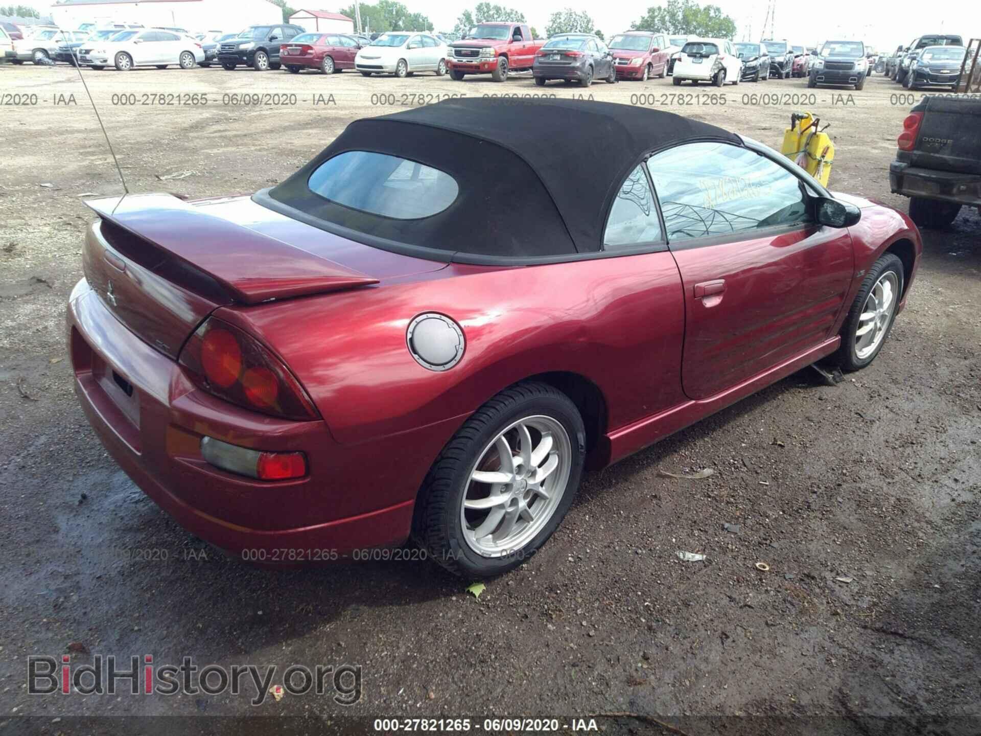 2002 MITSUBISHI ECLIPSE - VIN: 4A3AE85H22E019011 - Photo 4