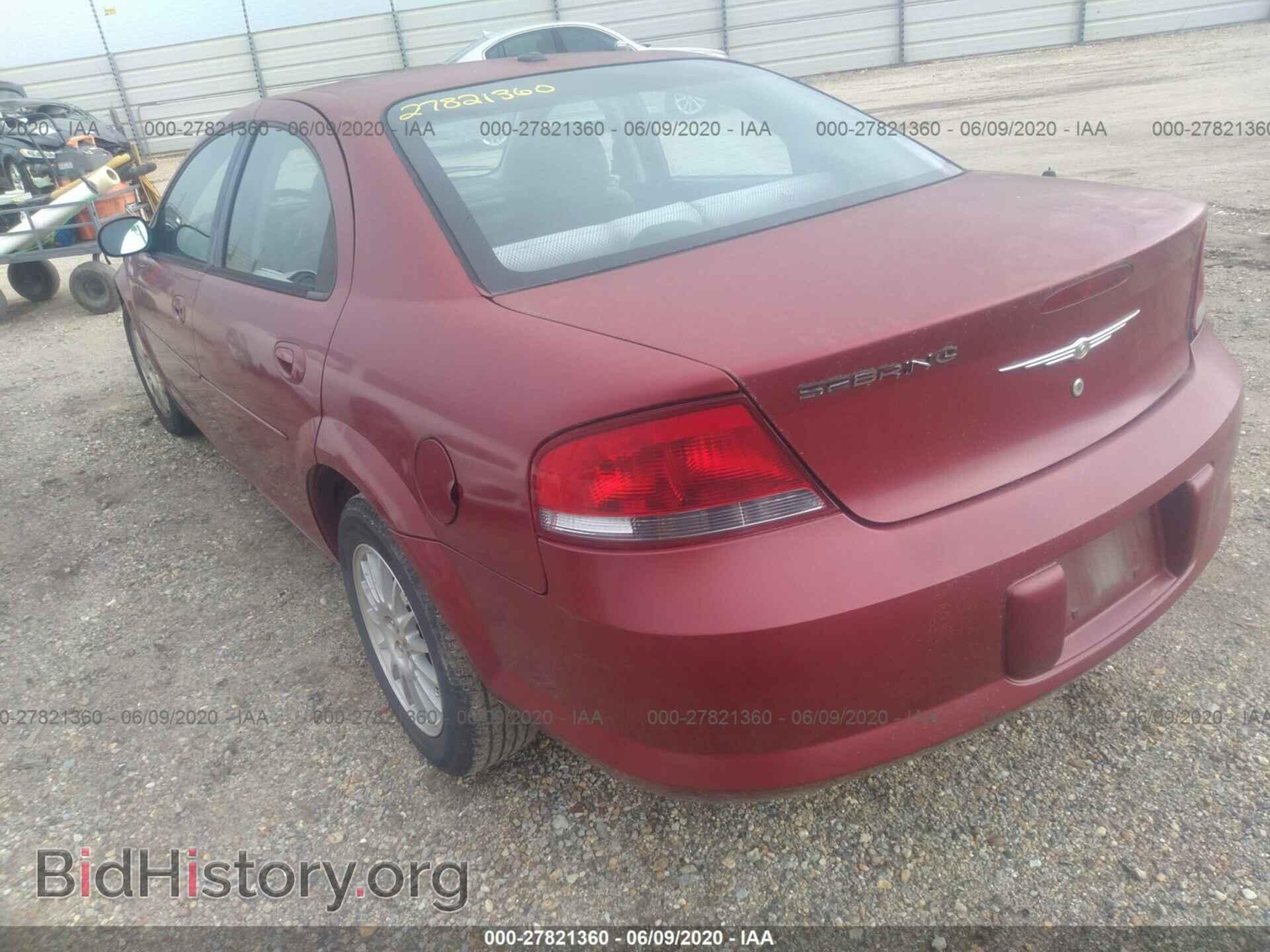 2006 CHRYSLER SEBRING - VIN: 1C3EL46X06N216228 - Фото 3