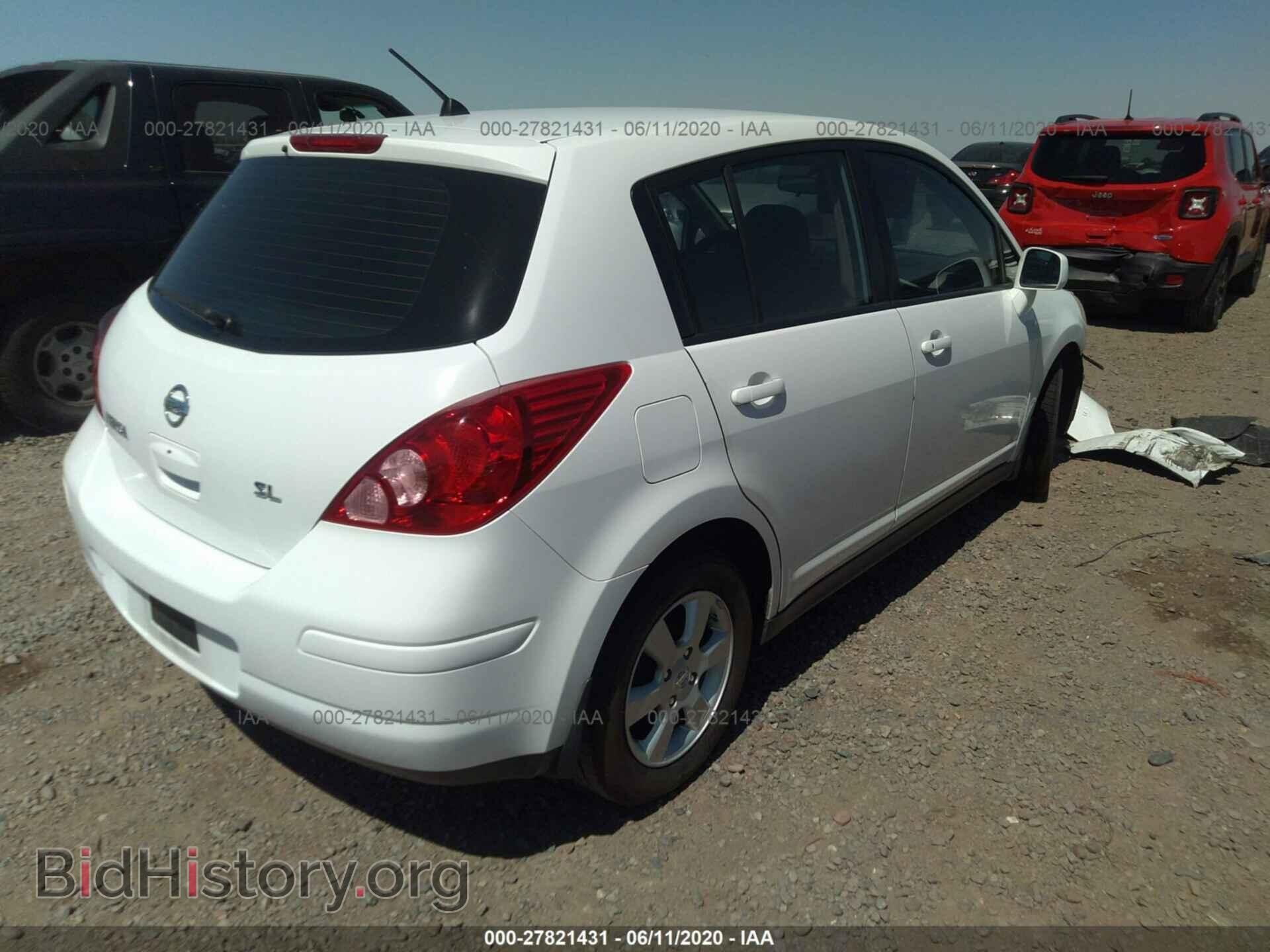 2007 NISSAN VERSA - VIN: 3N1BC13E37L442381 - Фото 4