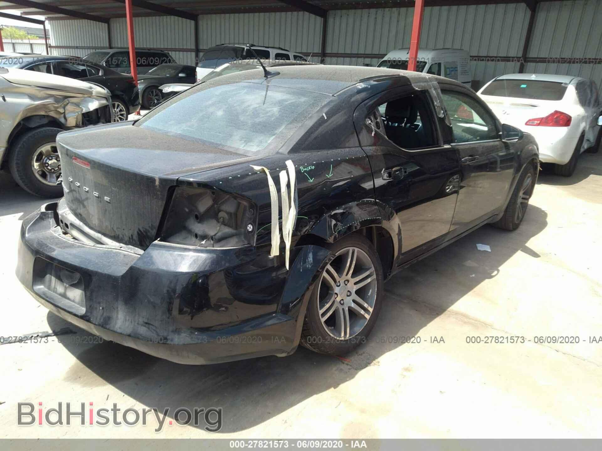 2013 DODGE AVENGER - VIN: 1C3CDZAB4DN665308 - Фото 4