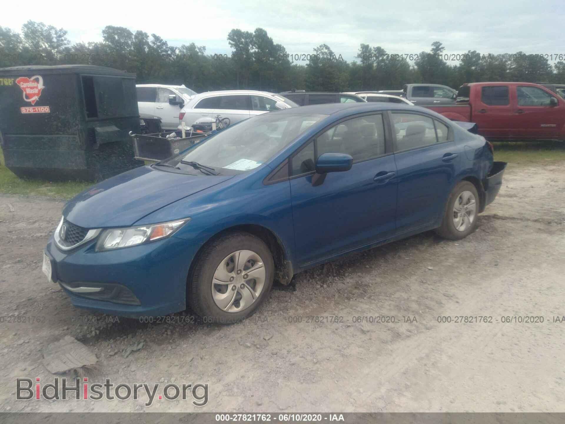 2014 HONDA CIVIC - VIN: 19XFB2F51EE053789 - Photo 2