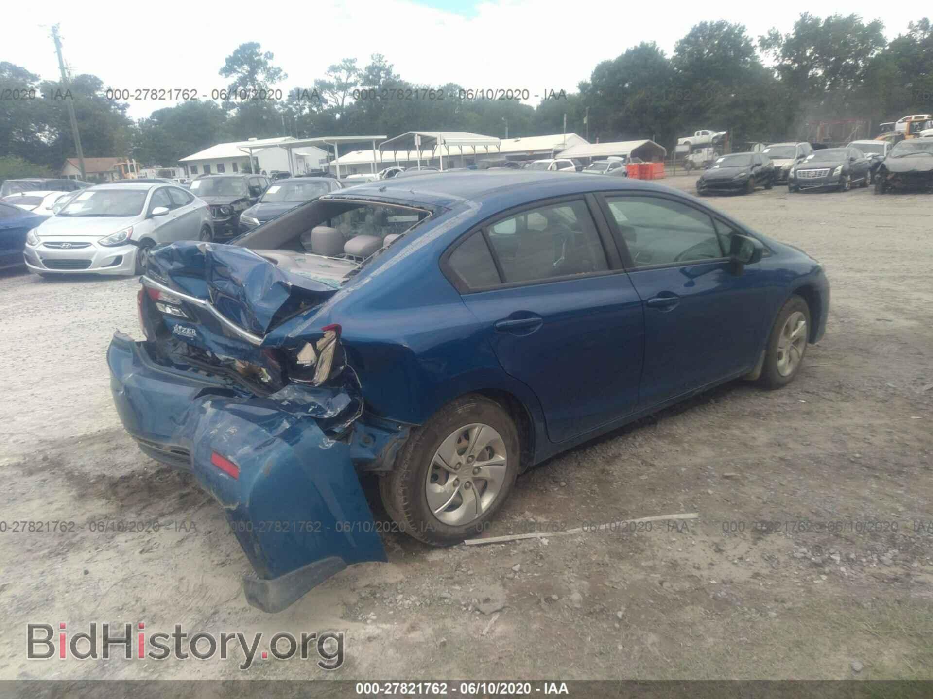 2014 HONDA CIVIC - VIN: 19XFB2F51EE053789 - Photo 4