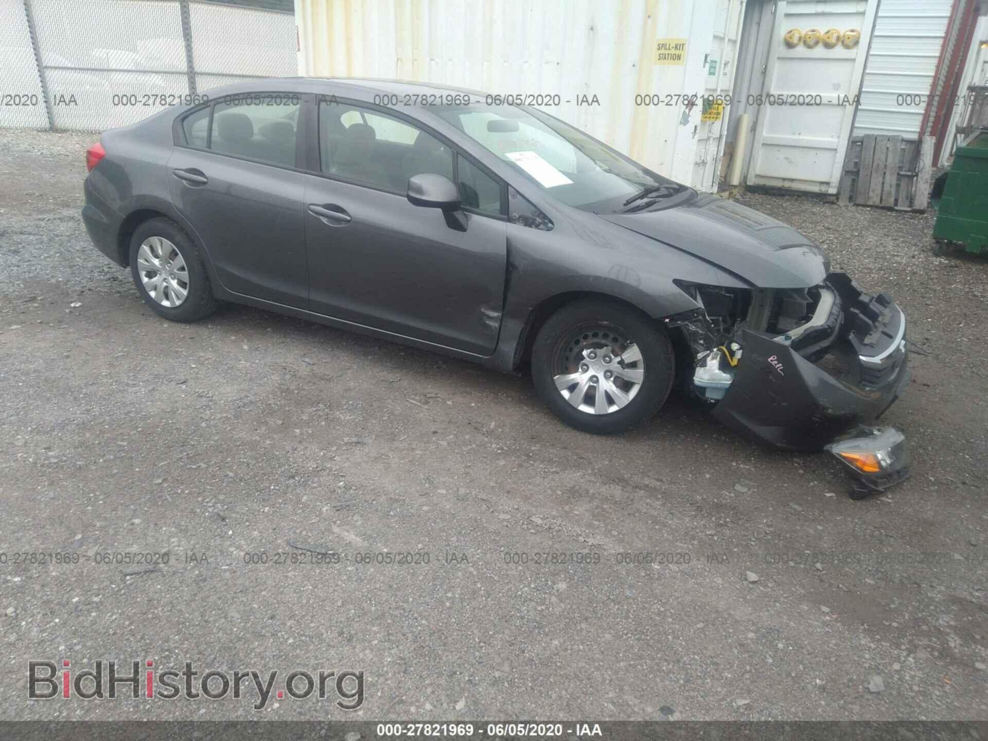 Фотография 19XFB2F59CE046151 - HONDA CIVIC 2012