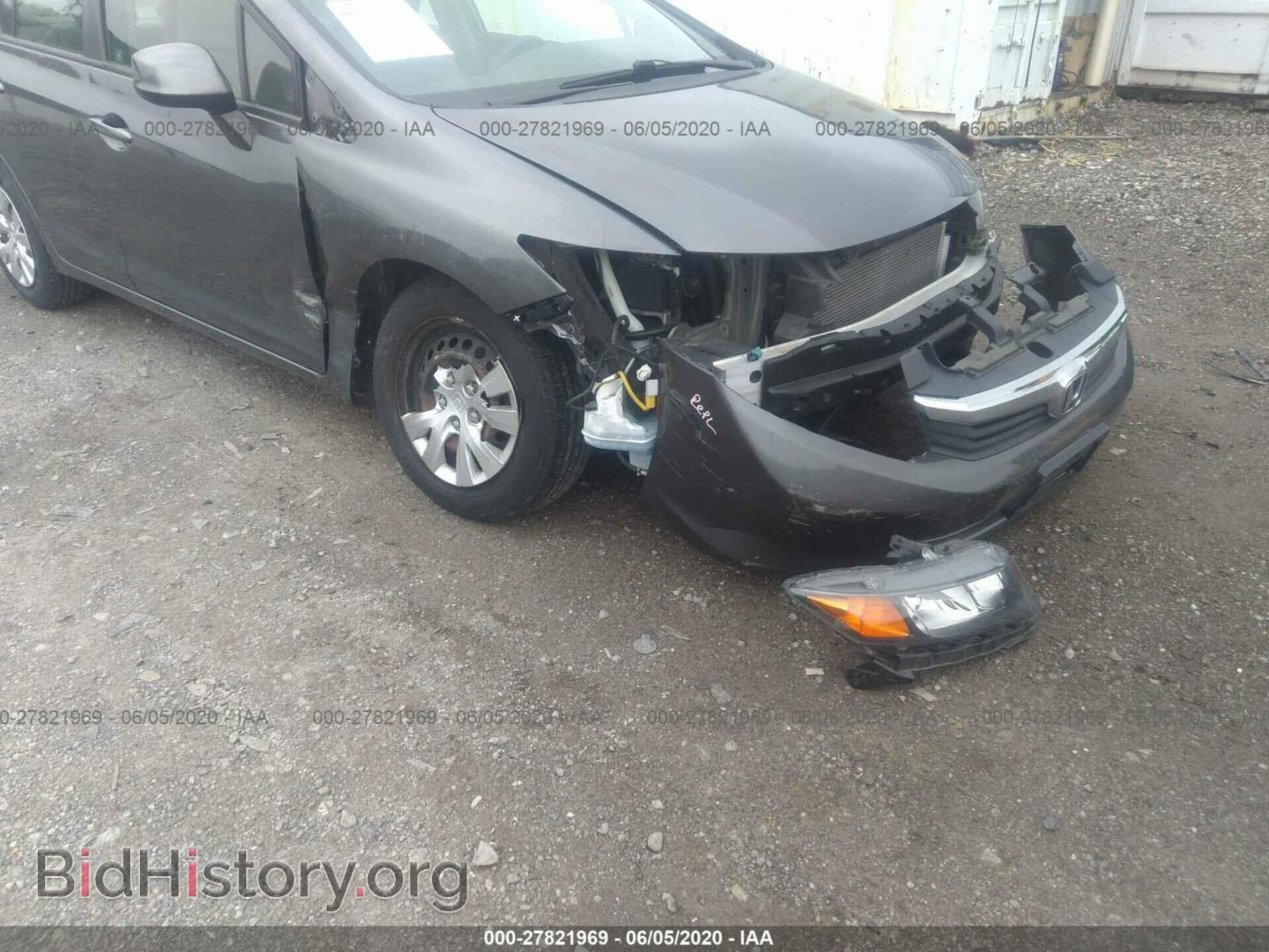 2012 HONDA CIVIC - VIN: 19XFB2F59CE046151 - Фото 6
