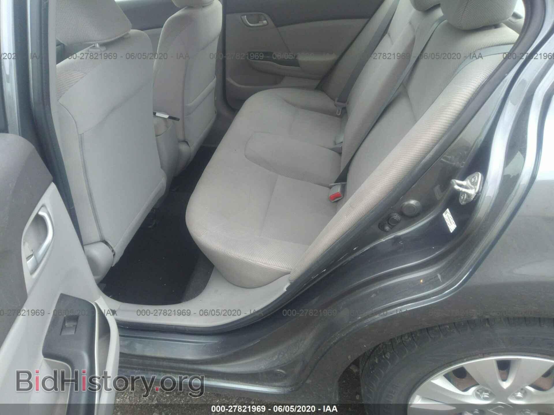 2012 HONDA CIVIC - VIN: 19XFB2F59CE046151 - Фото 8