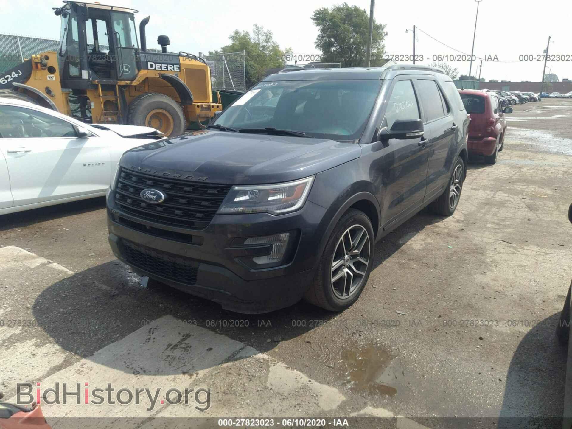 2017 FORD EXPLORER - VIN: 1FM5K8GT3HGA21521 - Фото 2
