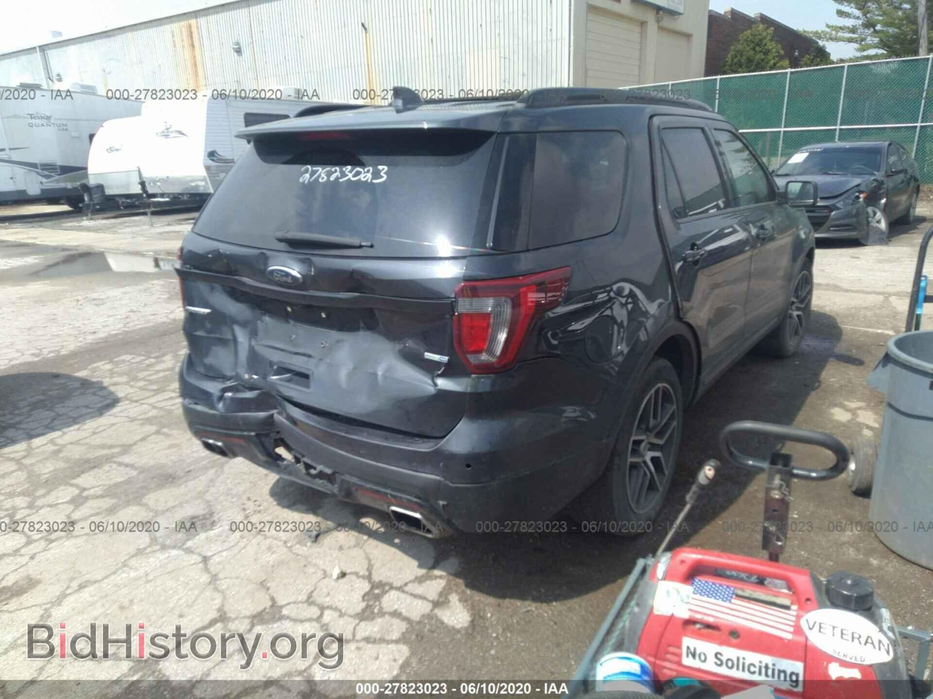 2017 FORD EXPLORER - VIN: 1FM5K8GT3HGA21521 - Фото 4