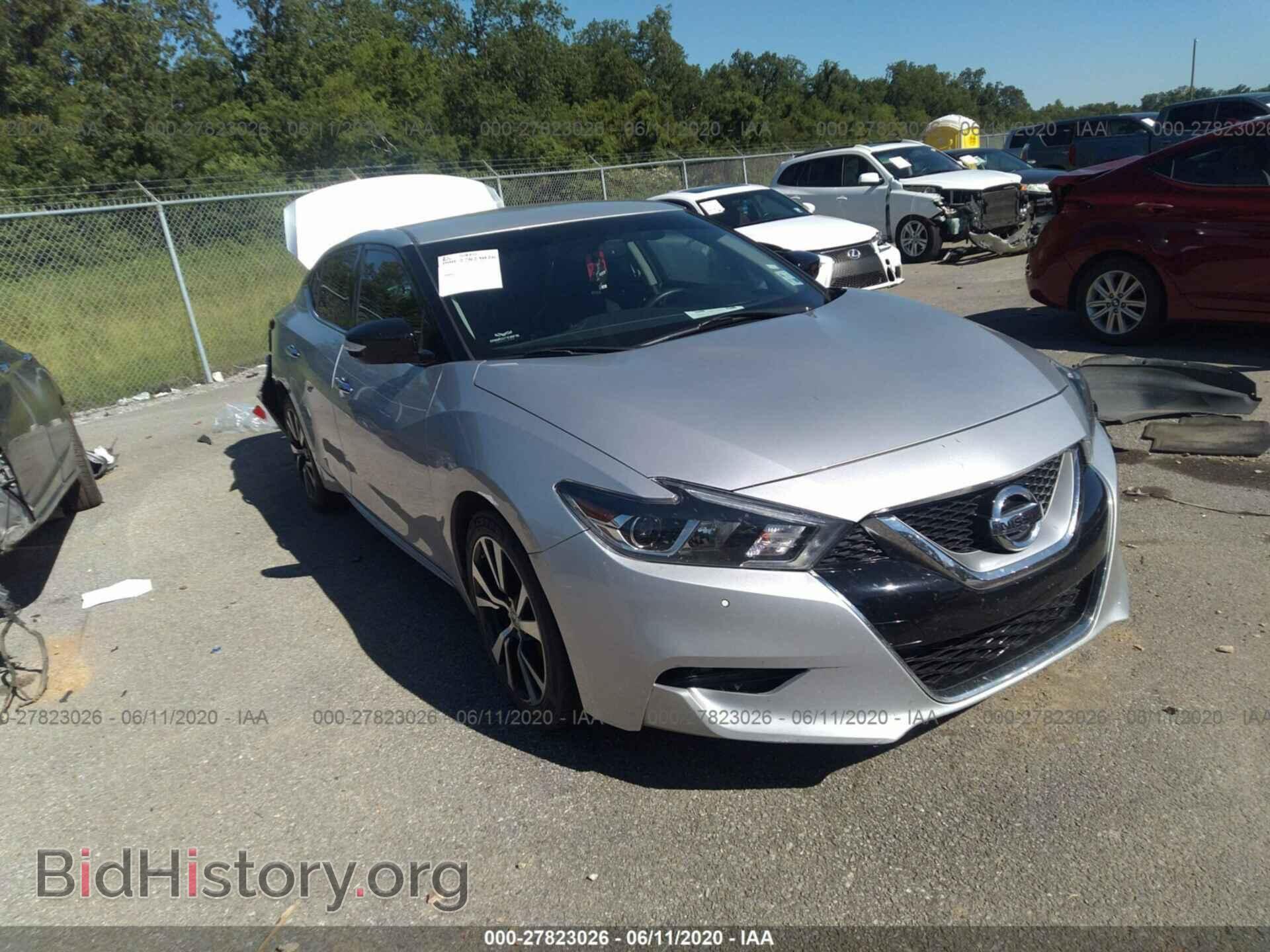 Фотография 1N4AA6AP1HC415814 - NISSAN MAXIMA 2017