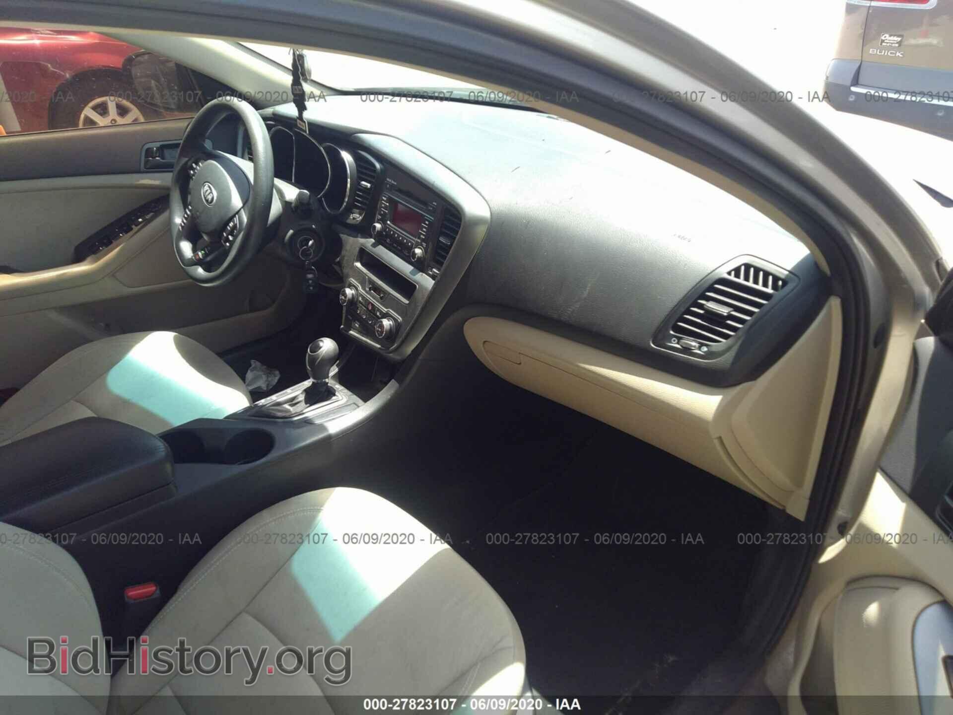 2013 KIA OPTIMA - VIN: KNAGM4A77D5401637 - Фото 5