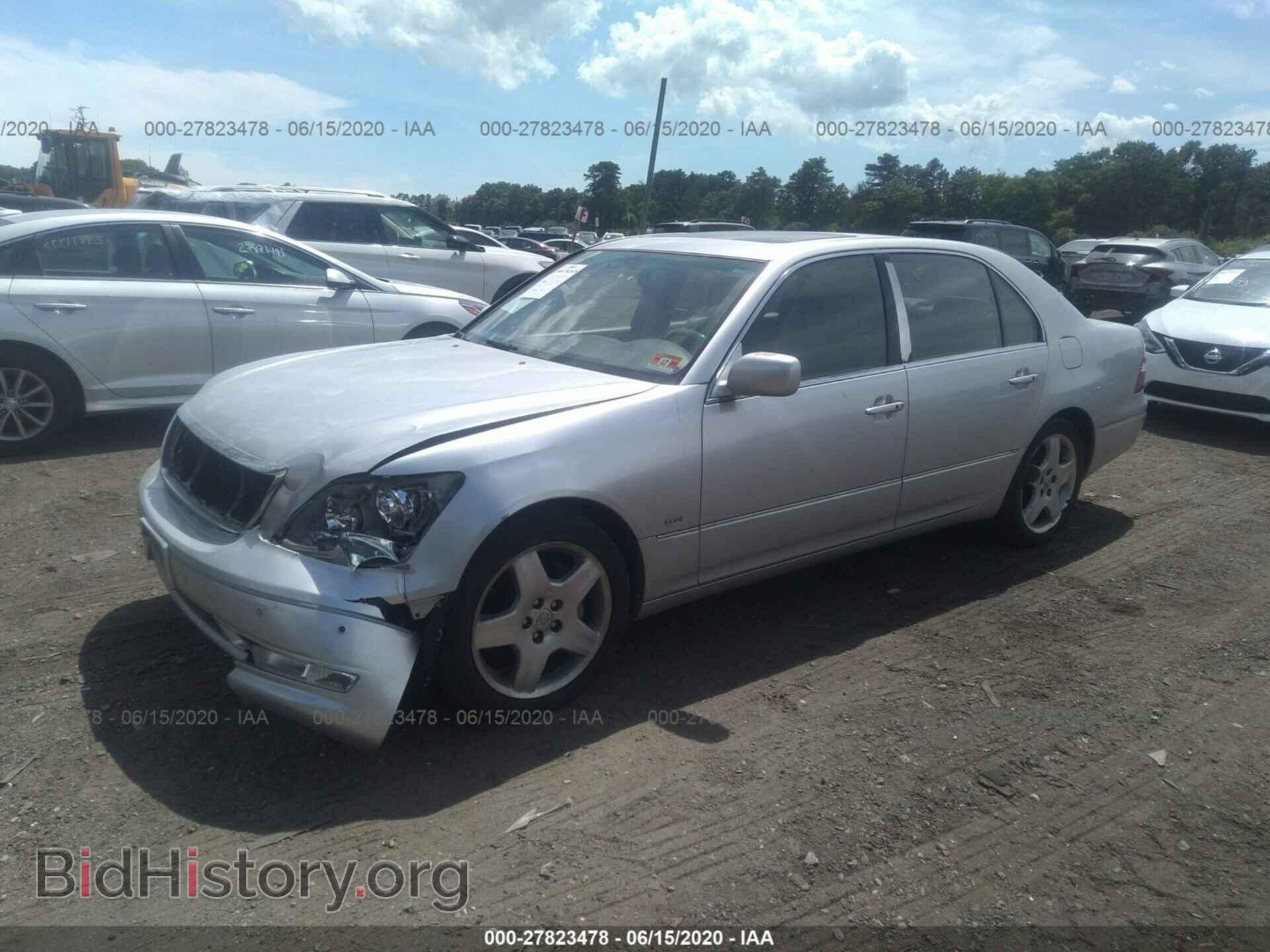2005 LEXUS LS - VIN: JTHBN36F150179646 - Фото 2