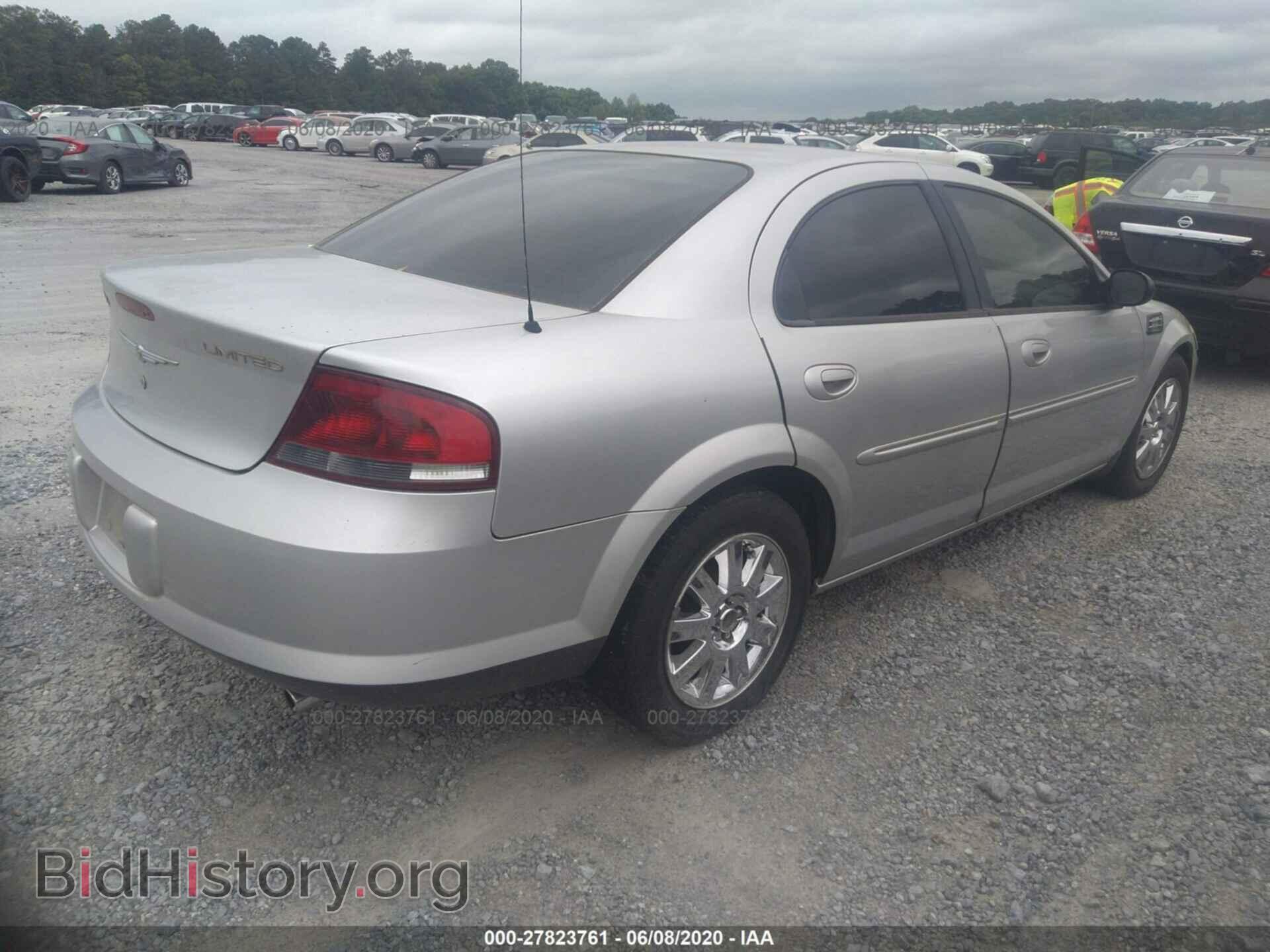2005 CHRYSLER SEBRING - VIN: 1C3EL66R75N673002 - Фото 4