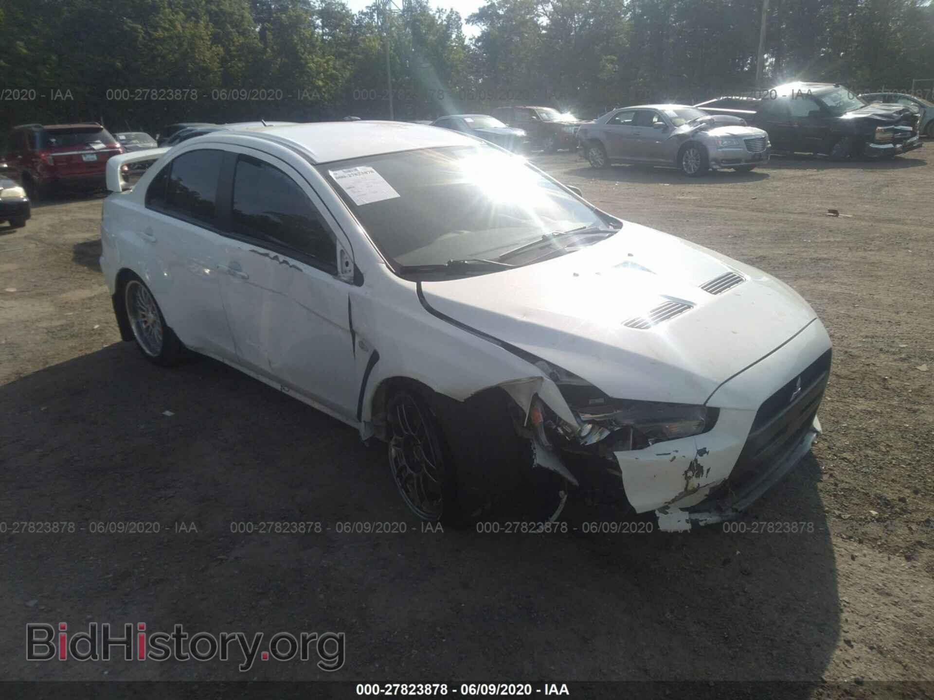 Photo JA32W8FV5EU021076 - MITSUBISHI LANCER EVOLUTION 2014