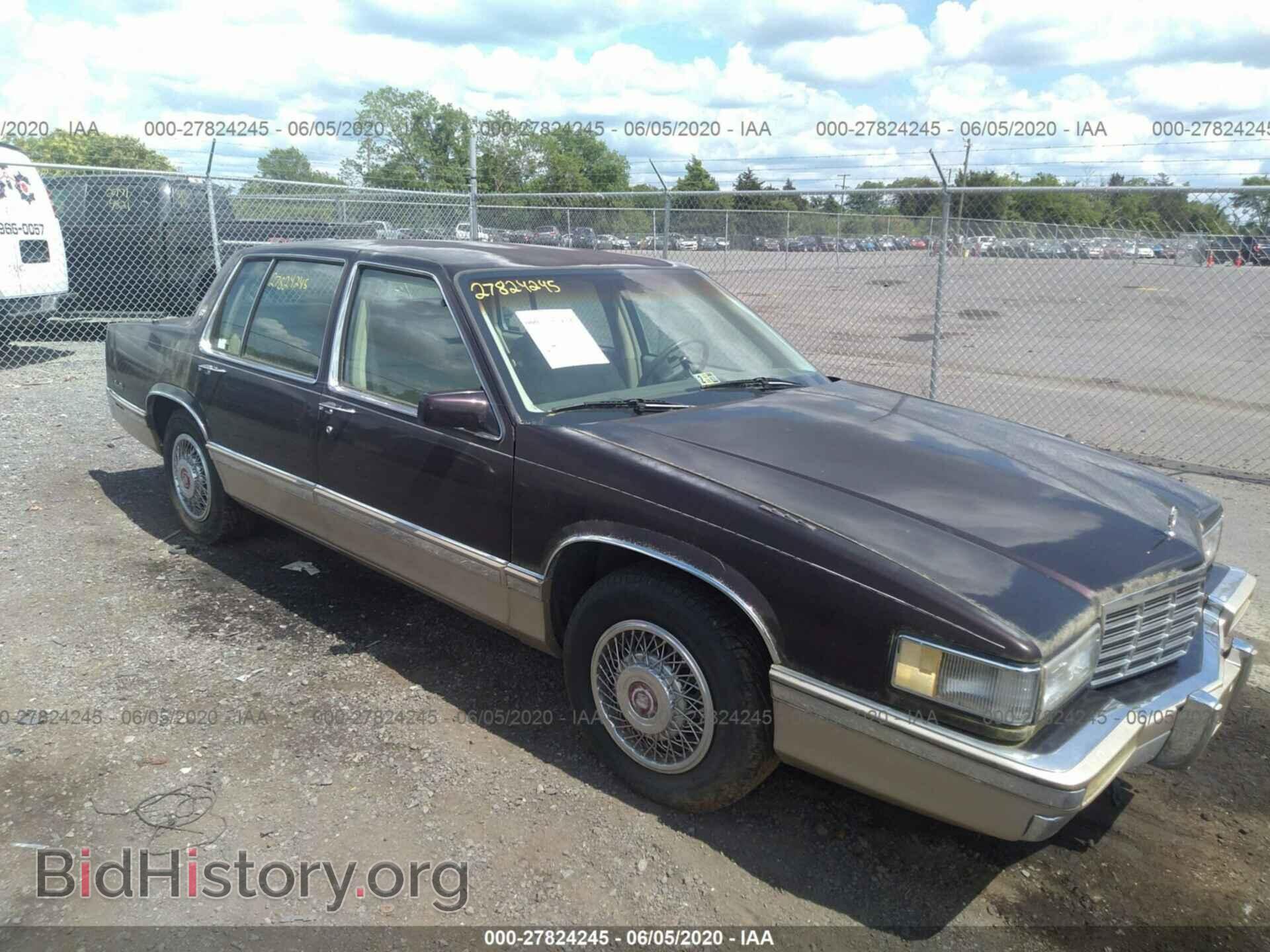 Photo 1G6CD53B7N4233890 - CADILLAC DEVILLE 1992