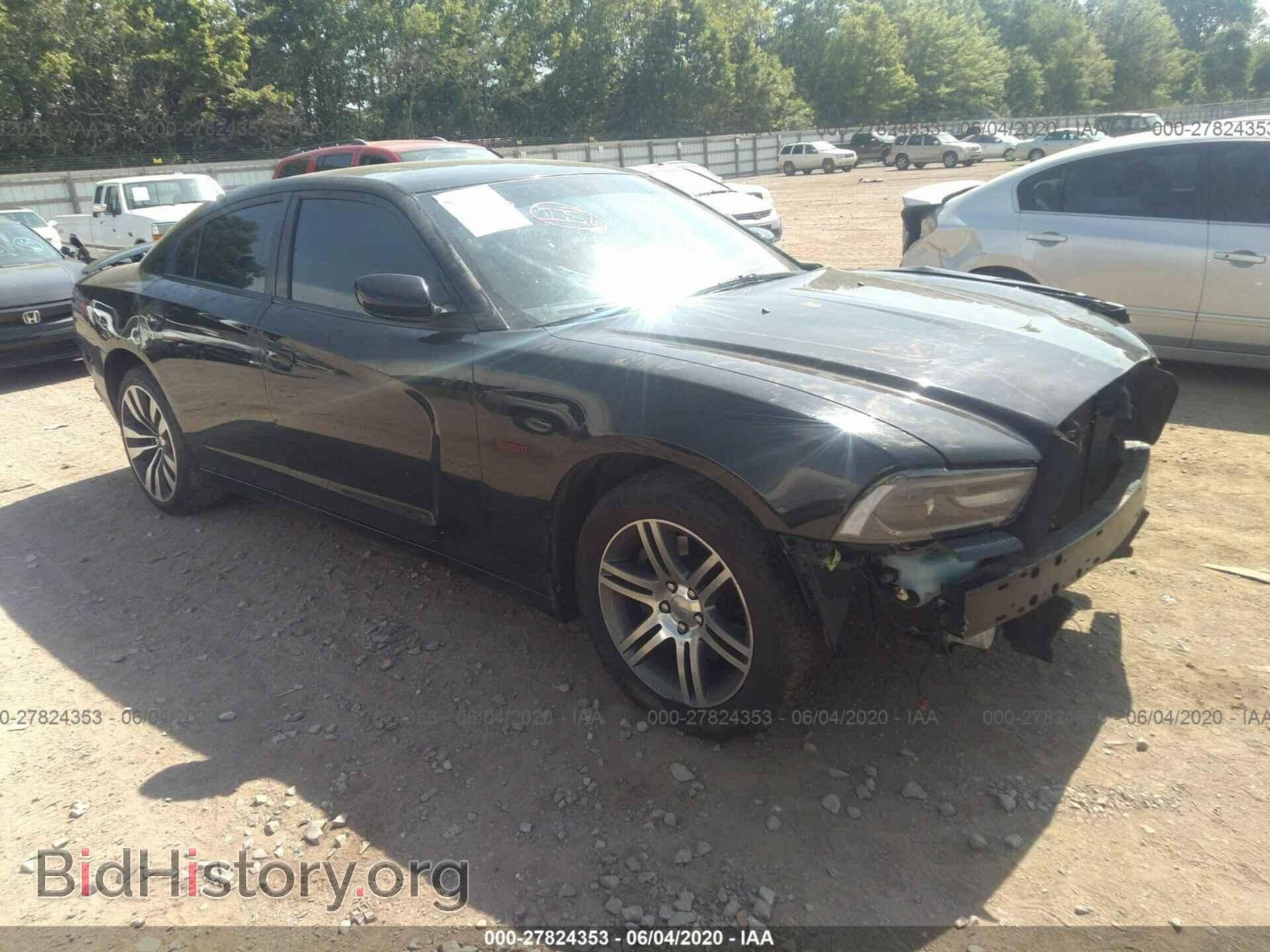 Photo 2C3CDXCT8CH132573 - DODGE CHARGER 2012