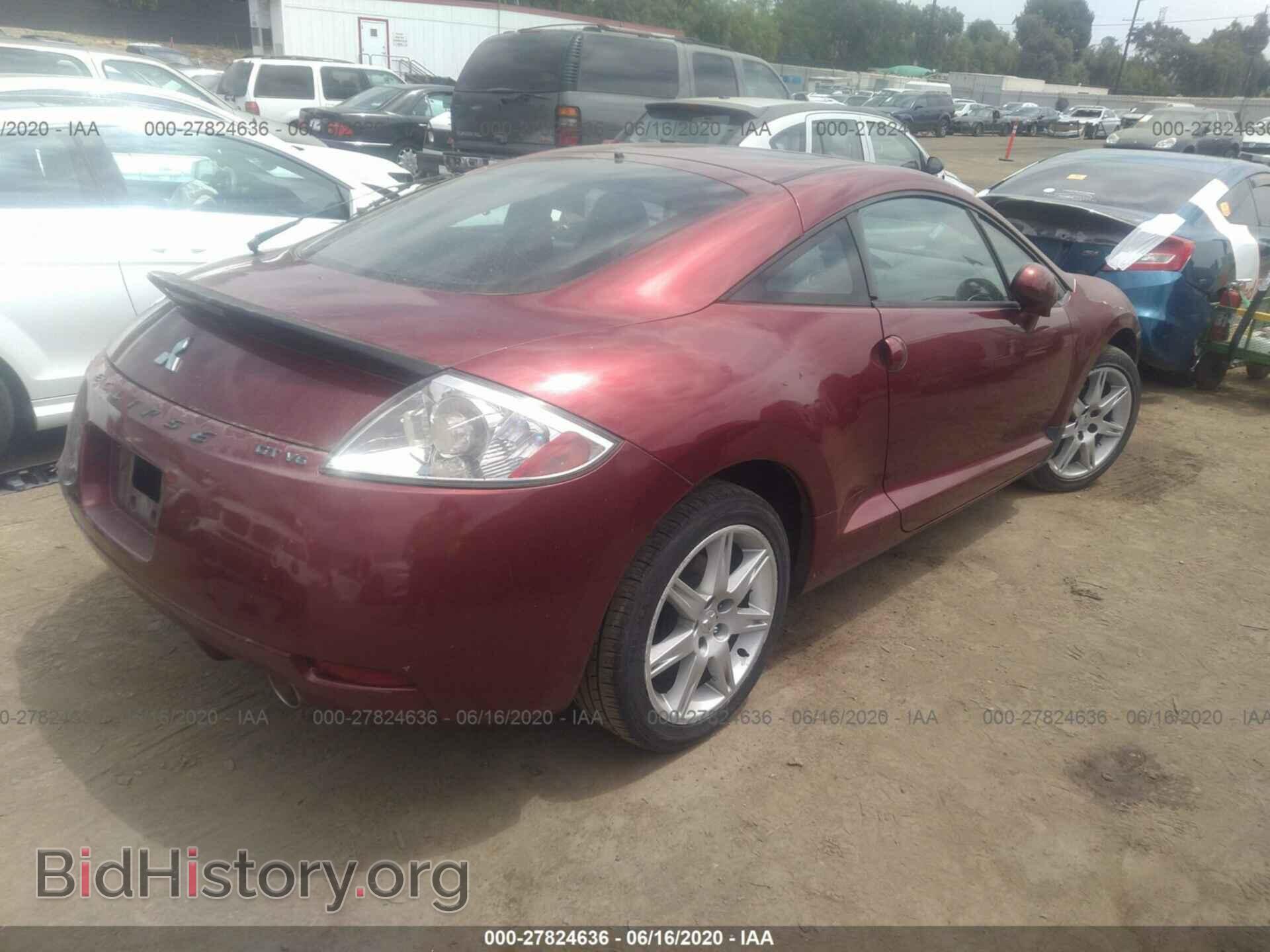 2007 MITSUBISHI ECLIPSE - VIN: 4A3AK34T87E011892 - Photo 4