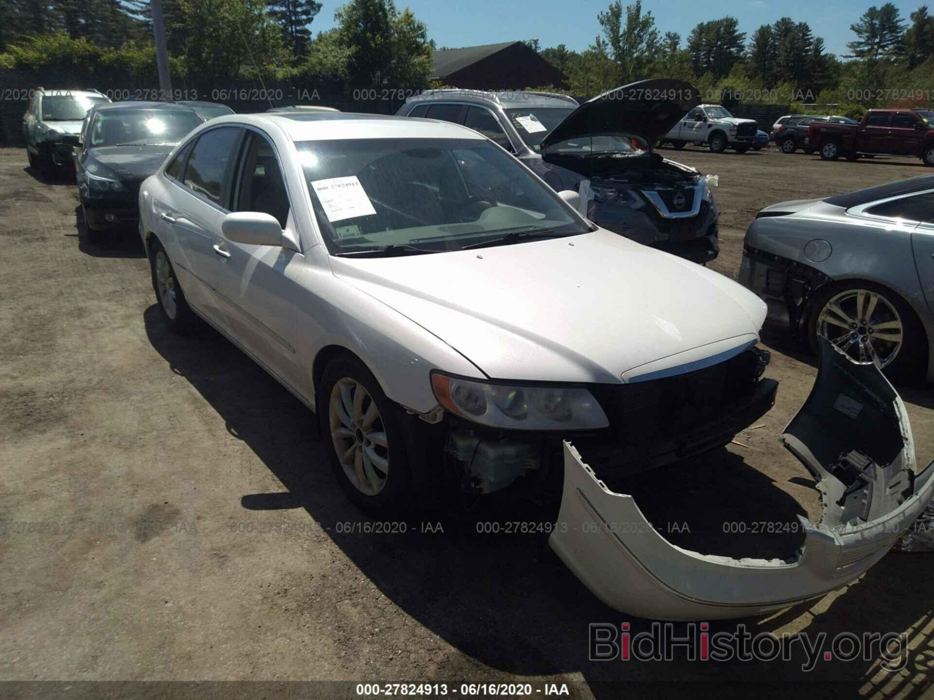 Photo KMHFC46F86A092249 - HYUNDAI AZERA 2006