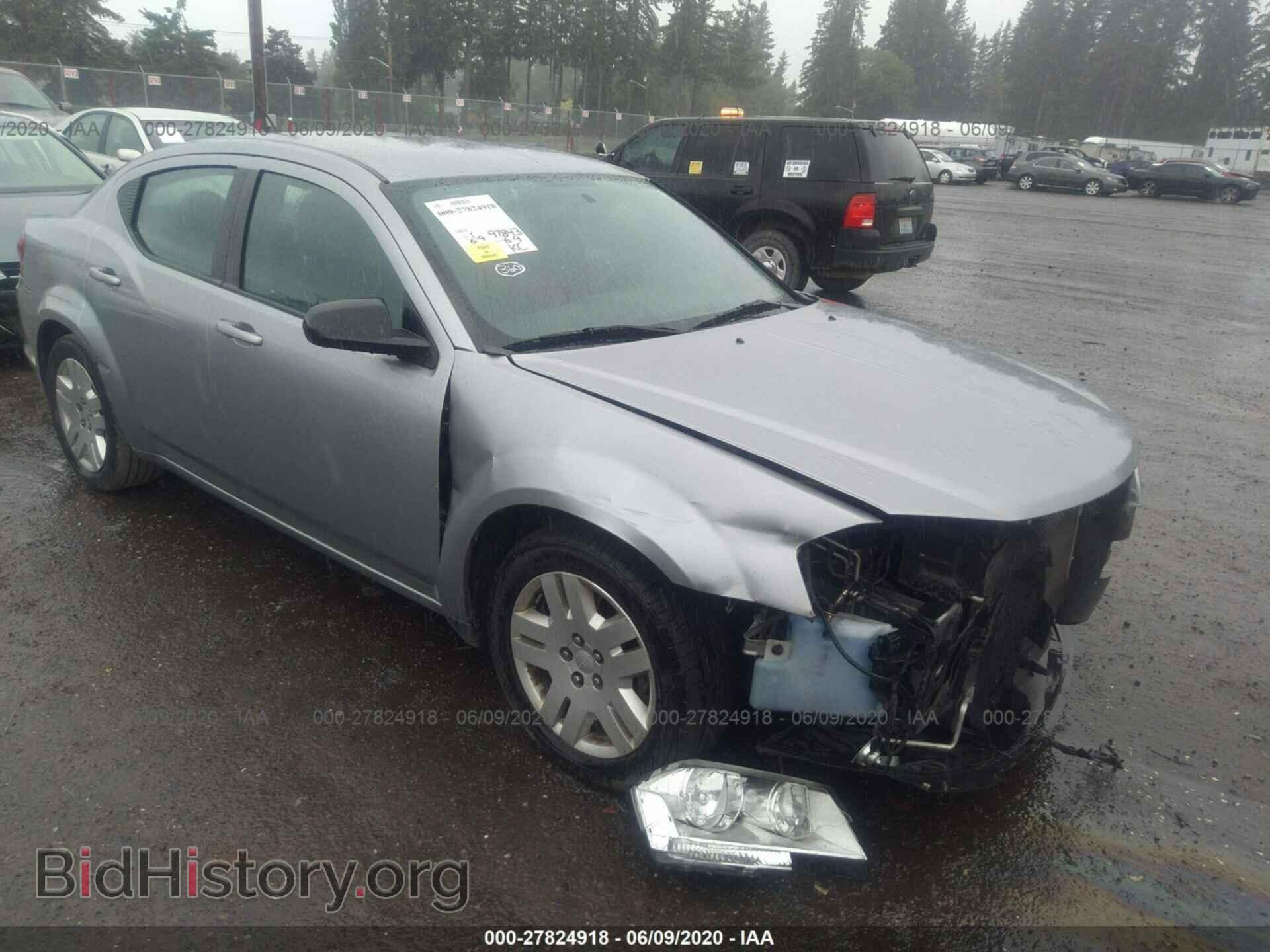 Photo 1C3CDZAB0EN202048 - DODGE AVENGER 2014