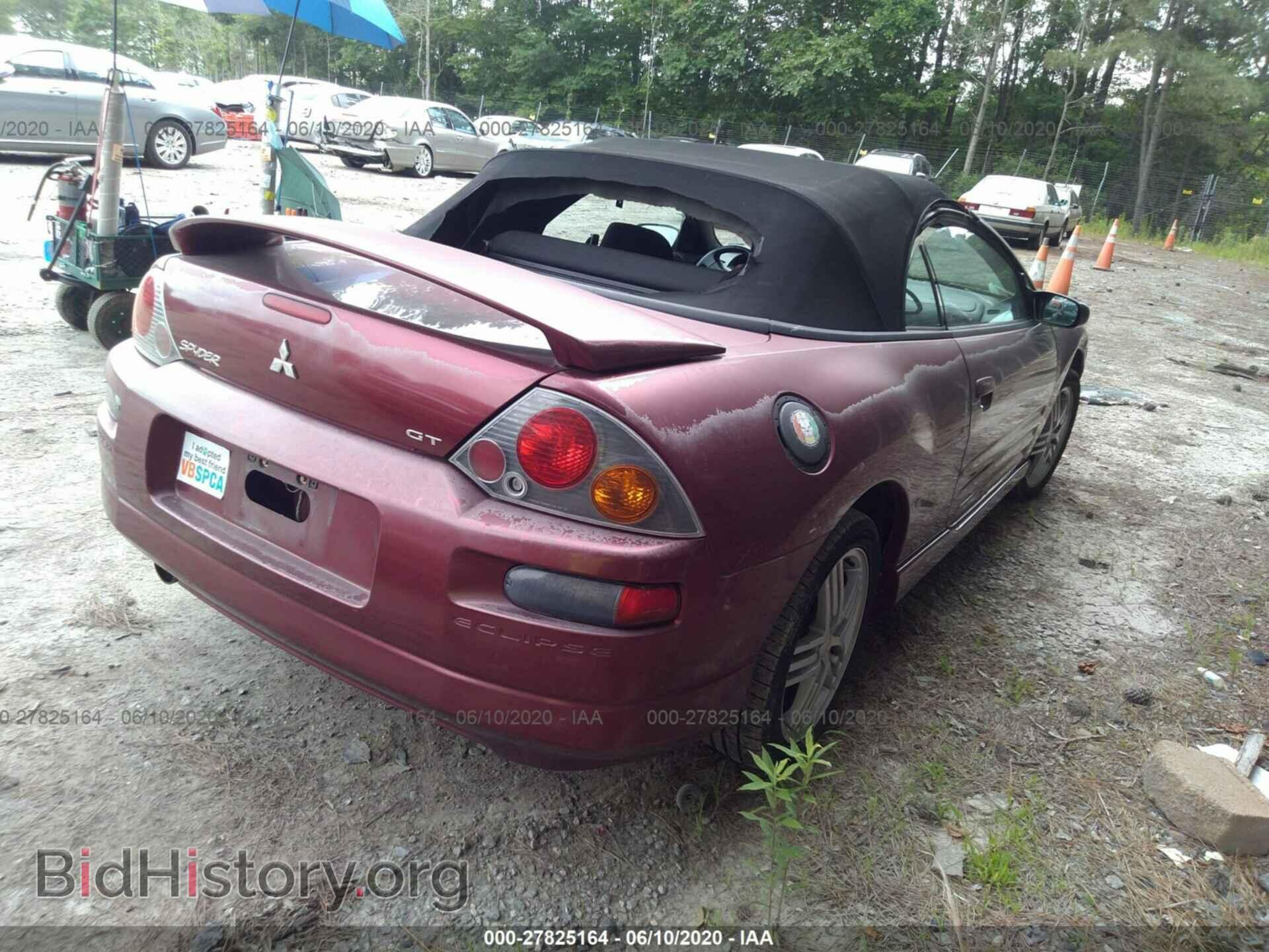 2003 MITSUBISHI ECLIPSE - VIN: 4A3AE55H73E177344 - Фото 4