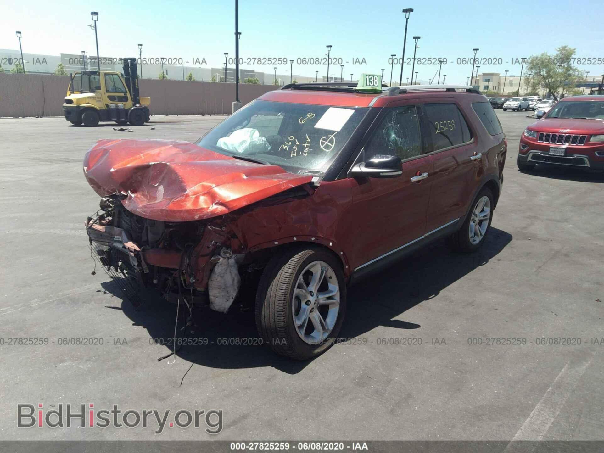 2014 FORD EXPLORER - VIN: 1FM5K7D89EGB64480 - Фото 2