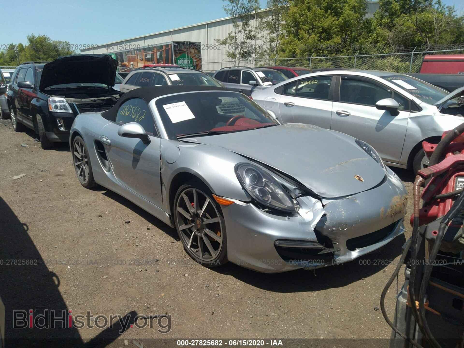 Photo WP0CA2A83FK110046 - PORSCHE BOXSTER 2015