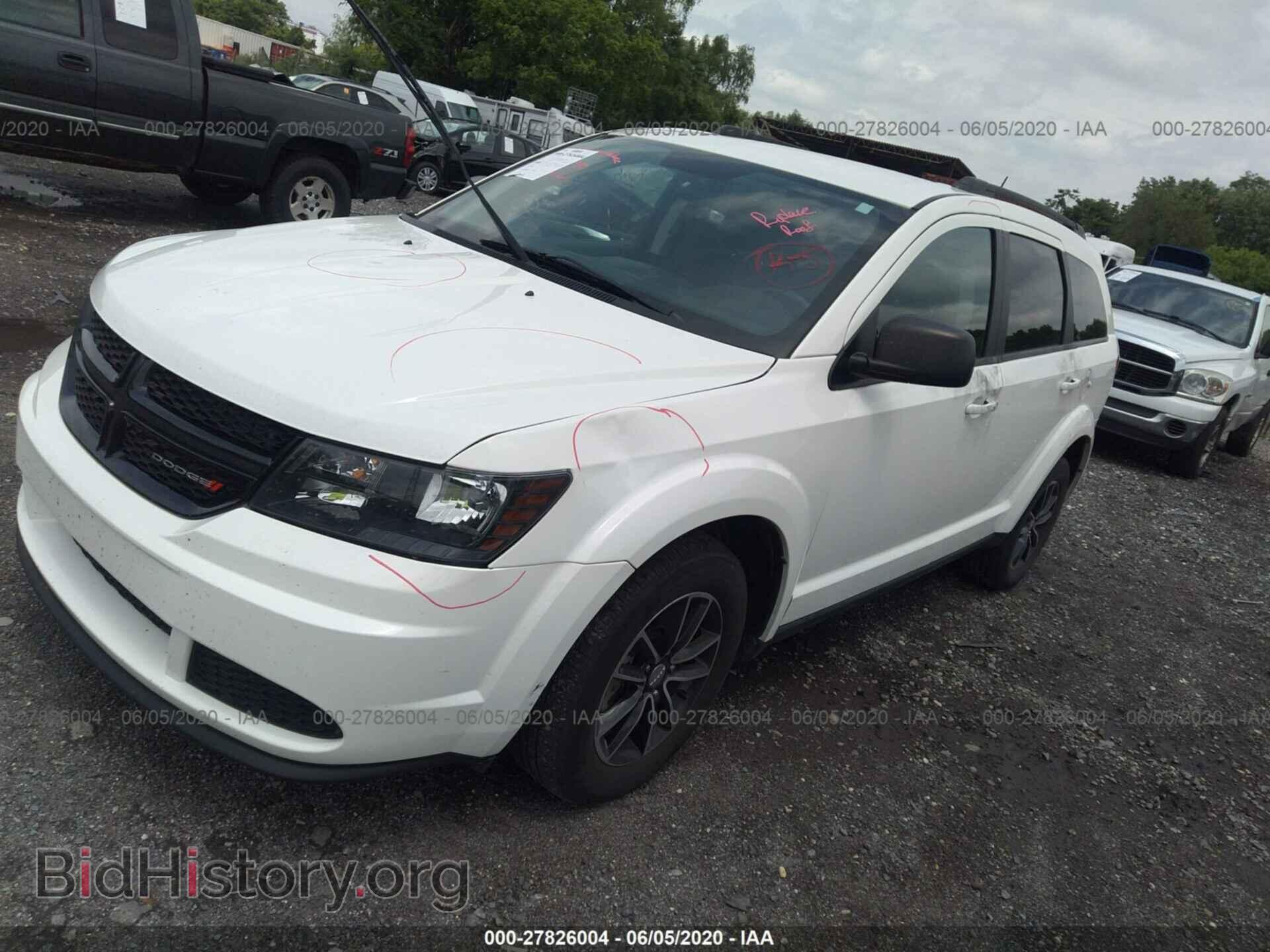 2017 DODGE JOURNEY - VIN: 3C4PDCAB5HT707565 - Фото 2