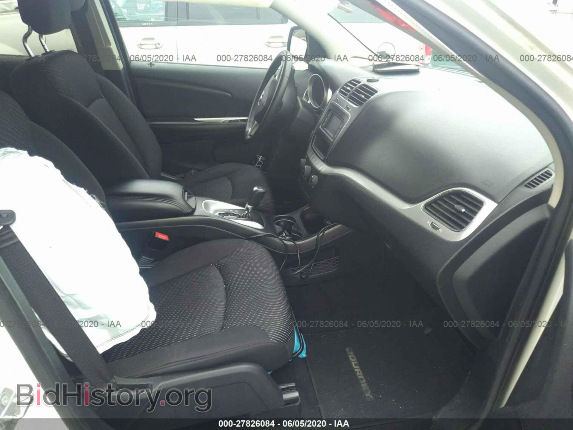 2016 DODGE JOURNEY - VIN: 3C4PDCBB8GT127918 - Фото 5