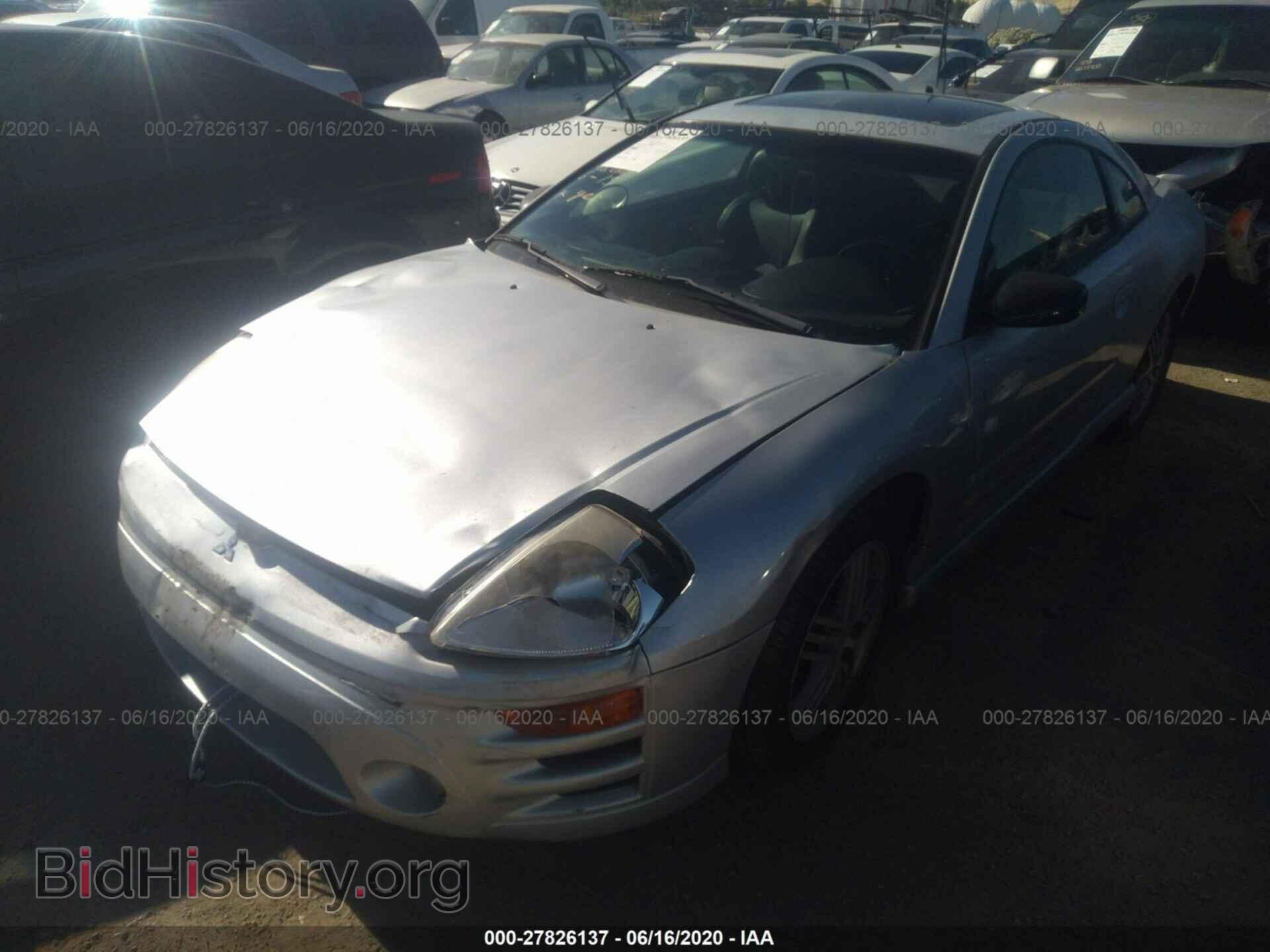 2004 MITSUBISHI ECLIPSE - VIN: 4A3AC74H04E059771 - Photo 2