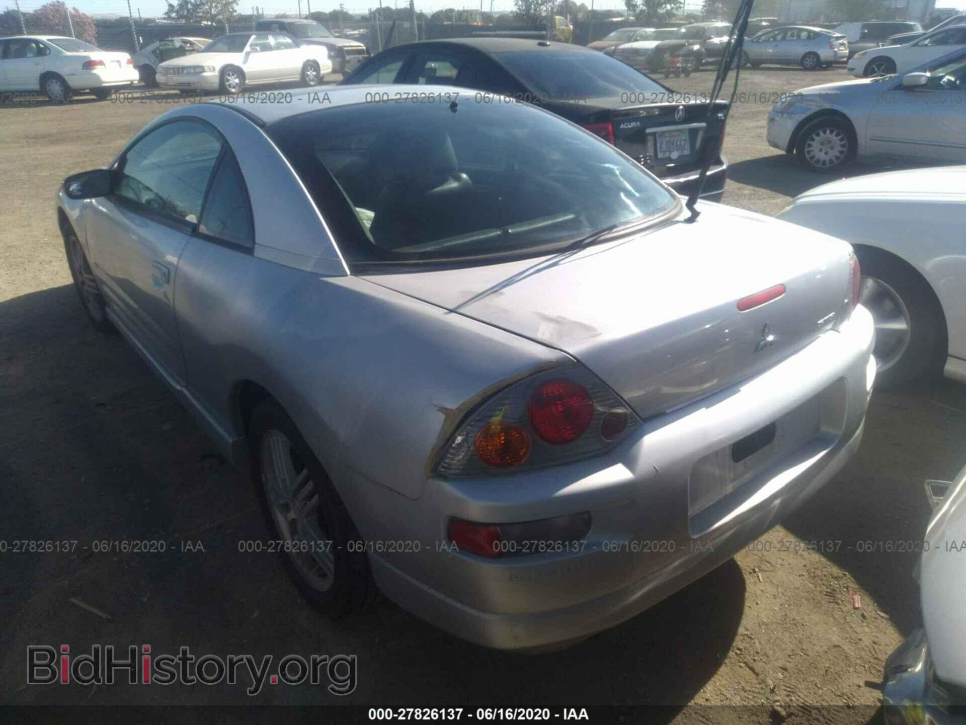 2004 MITSUBISHI ECLIPSE - VIN: 4A3AC74H04E059771 - Photo 3