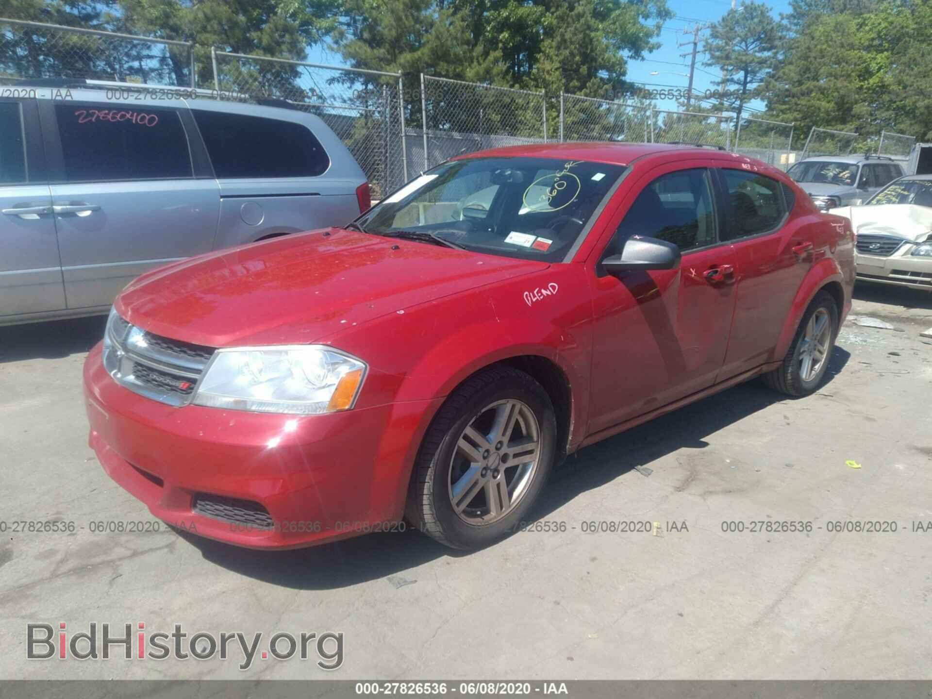 2012 DODGE AVENGER - VIN: 1C3CDZCB8CN212448 - Photo 2