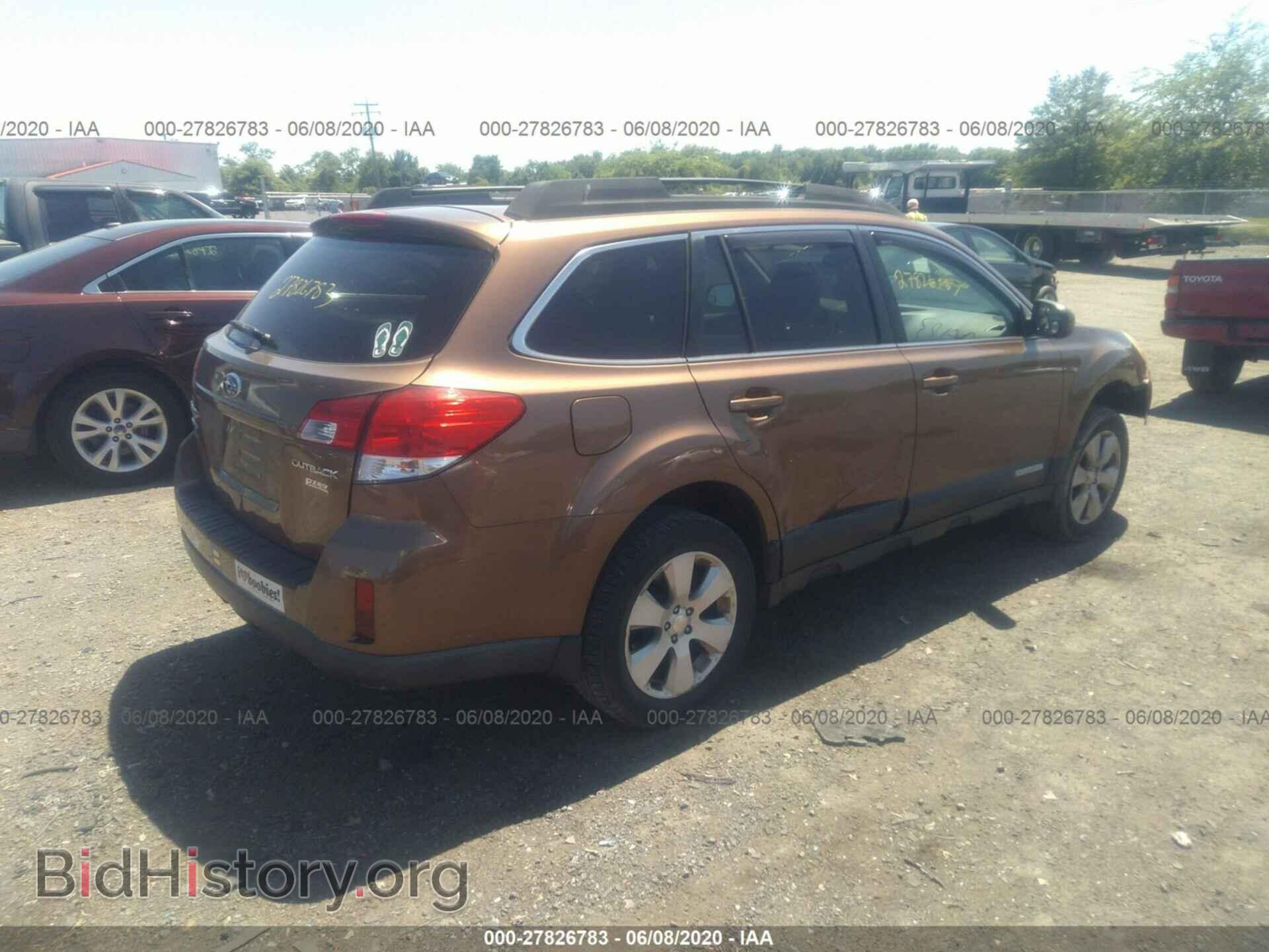 2011 SUBARU OUTBACK - VIN: 4S4BRBCC6B3435165 - Фото 4