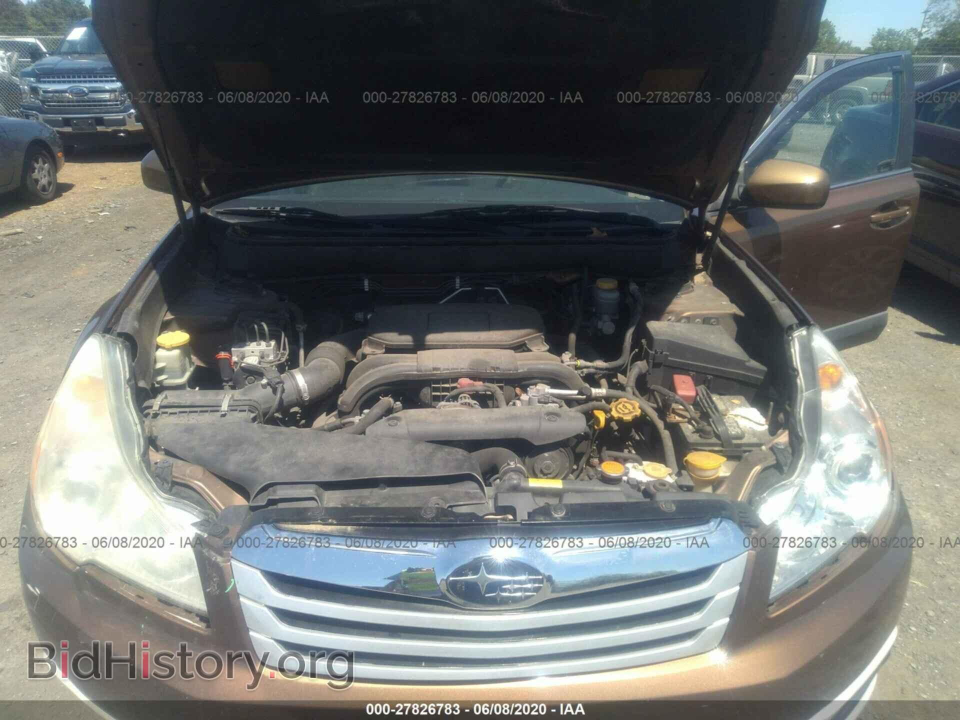 2011 SUBARU OUTBACK - VIN: 4S4BRBCC6B3435165 - Фото 10
