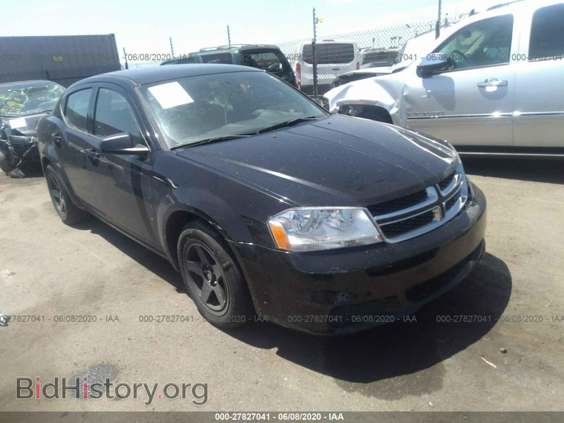 Photo 1C3CDZAG4EN225408 - DODGE AVENGER 2014