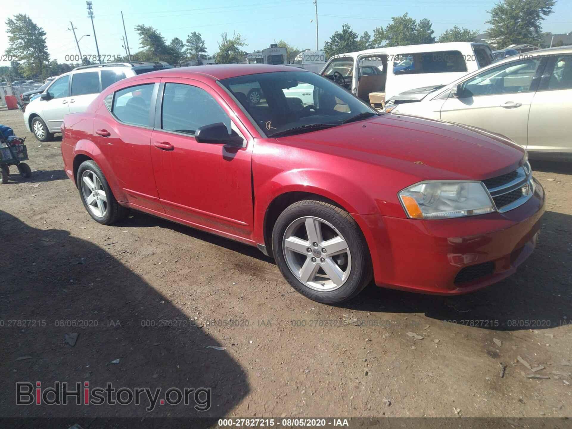 Фотография 1C3CDZAB9DN741413 - DODGE AVENGER 2013