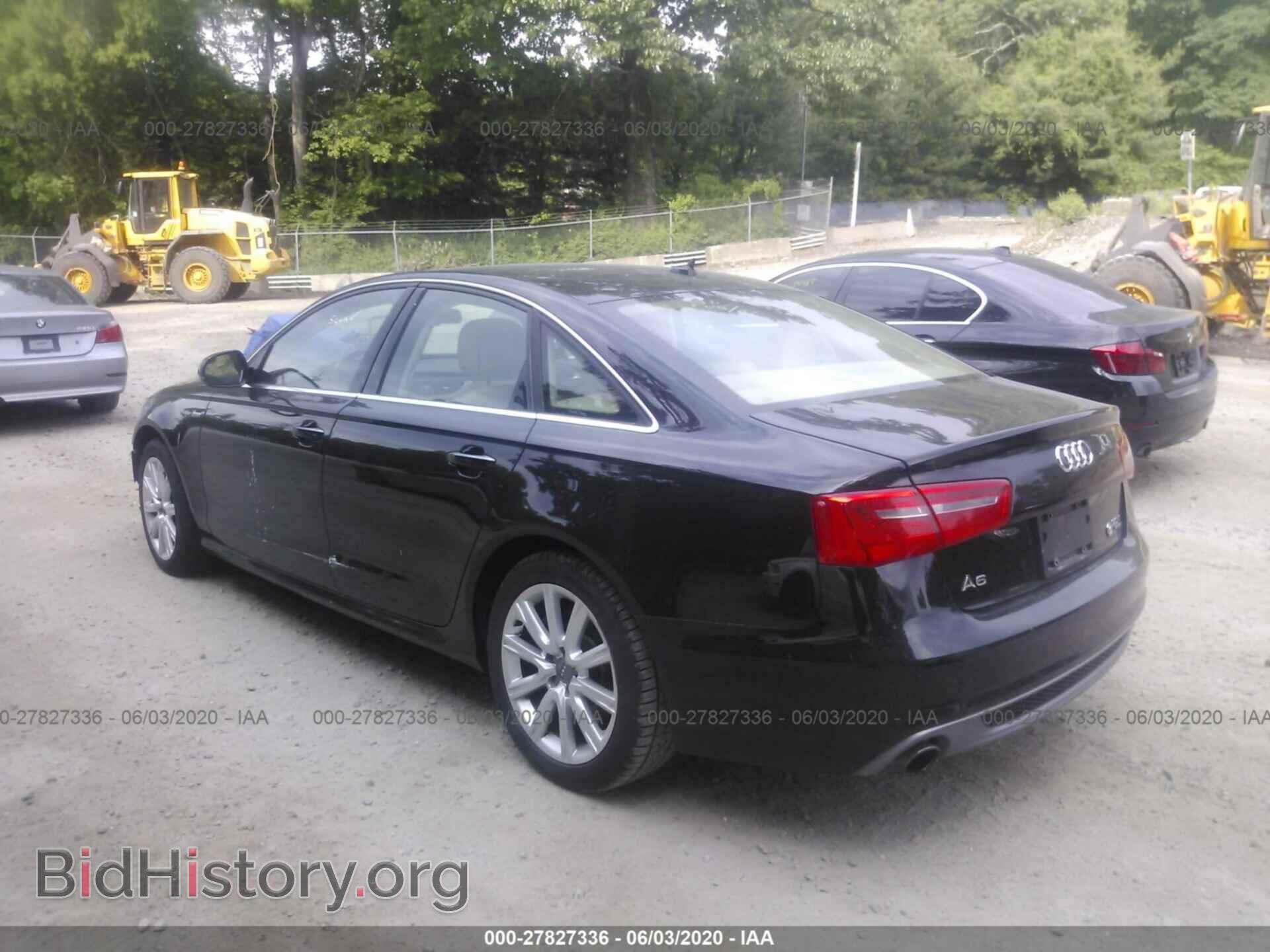 2012 AUDI A6 - VIN: WAUJGAFC8CN148330 - Фото 3