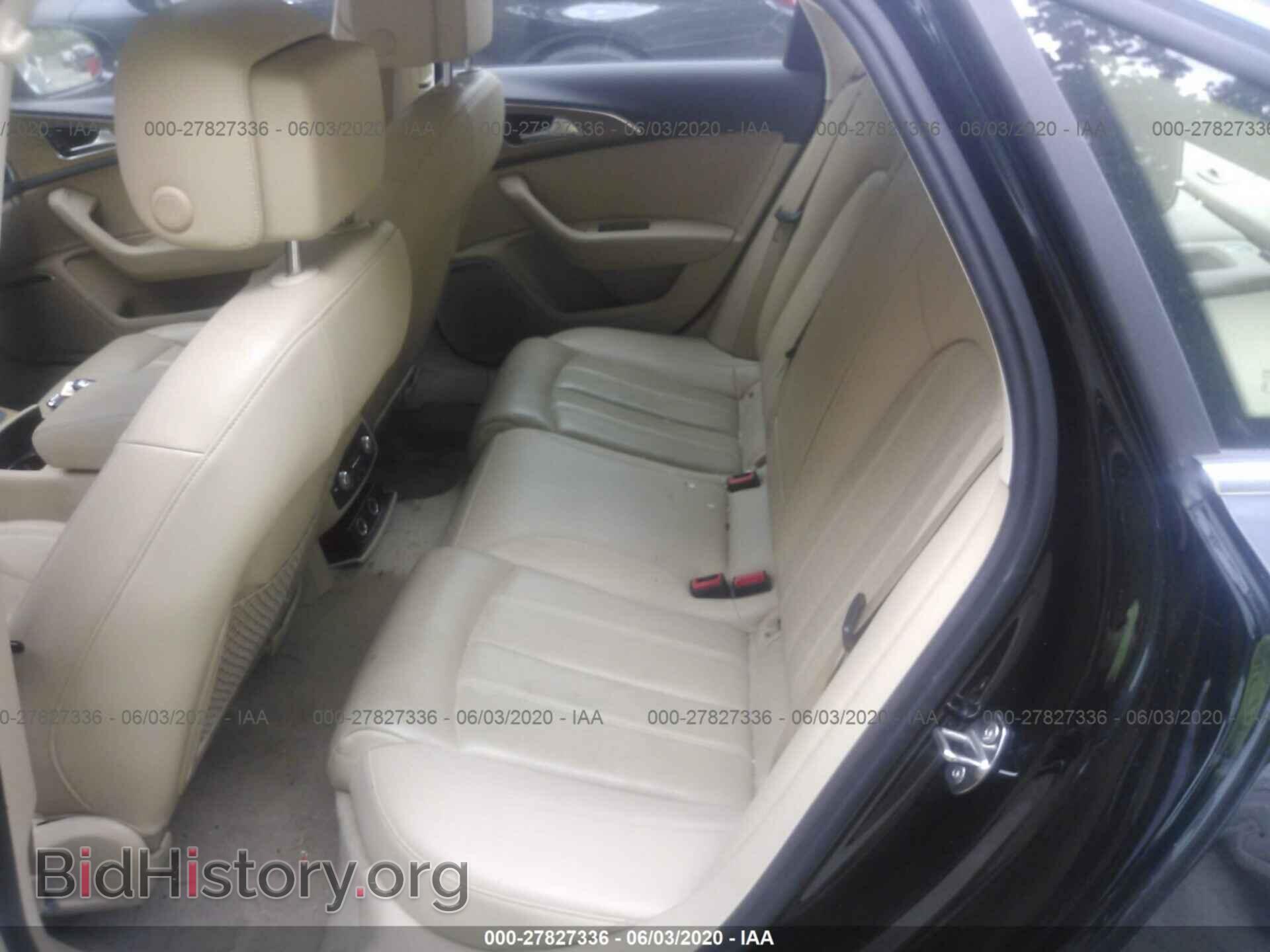 2012 AUDI A6 - VIN: WAUJGAFC8CN148330 - Фото 8