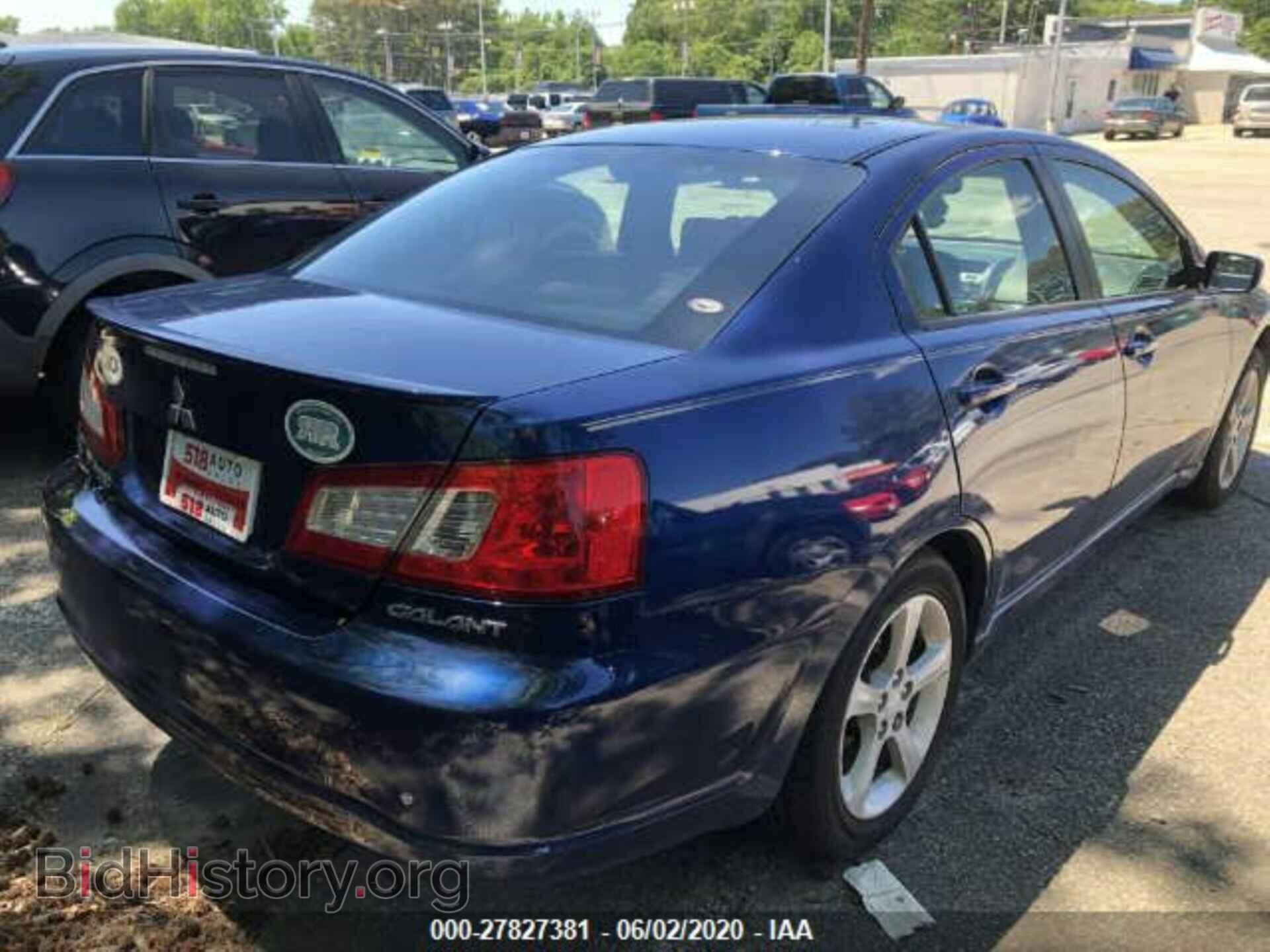 2009 MITSUBISHI GALANT - VIN: 4A3AB36F29E005080 - Фото 4