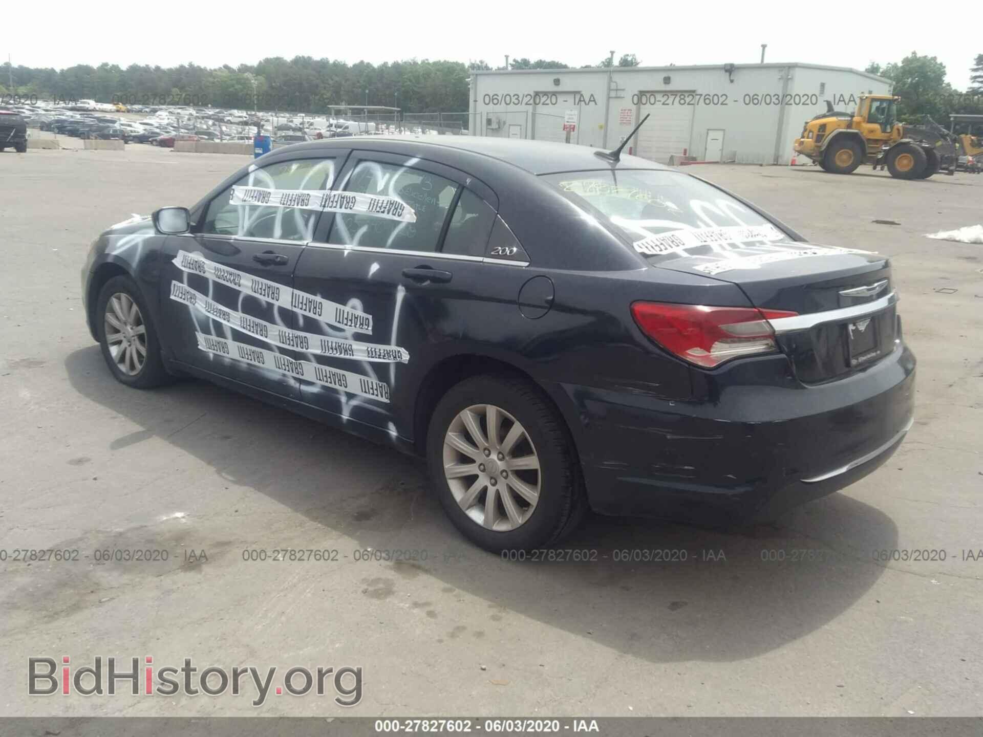 2013 CHRYSLER 200 - VIN: 1C3CCBBB7DN763497 - Фото 3