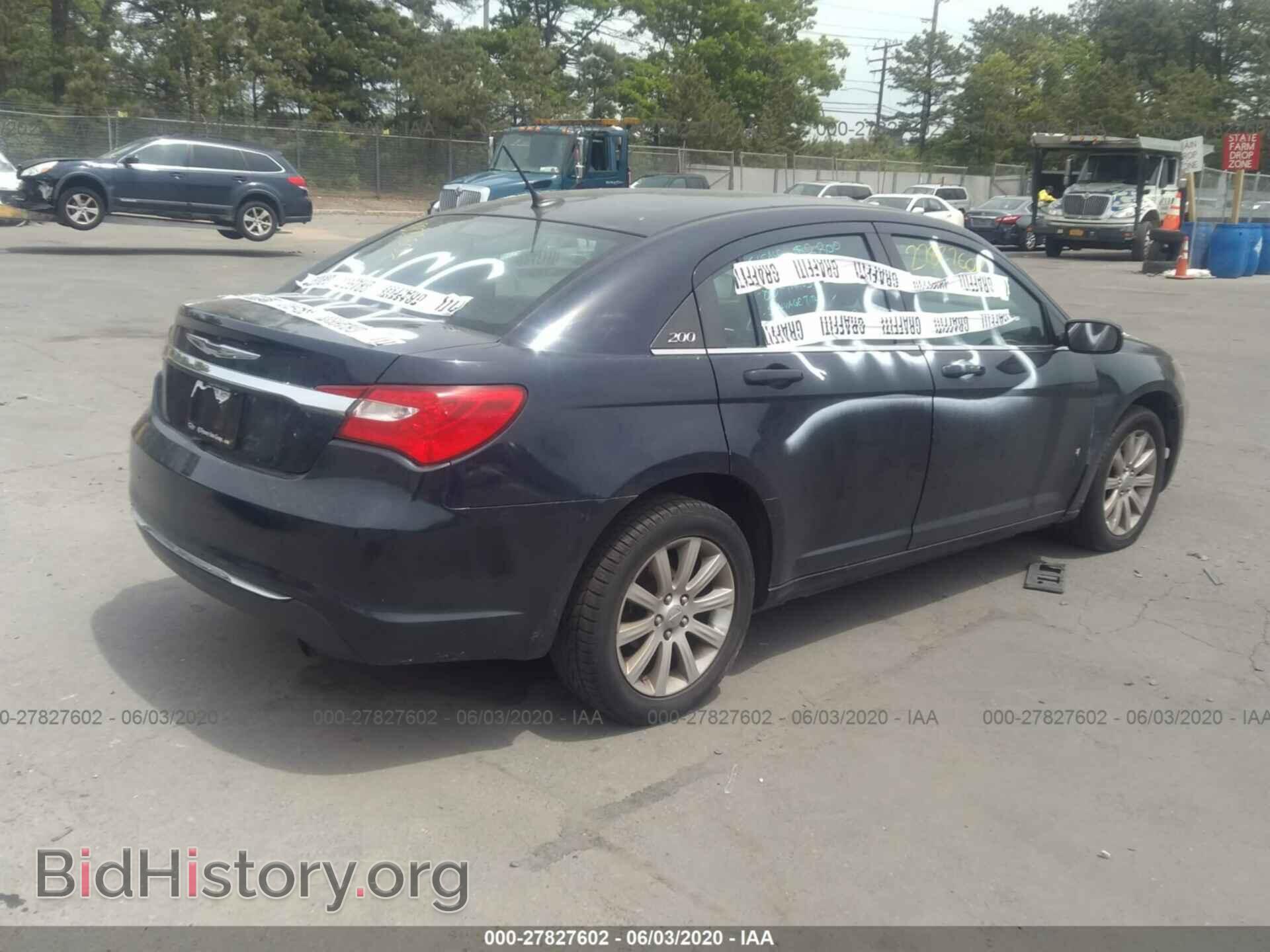 2013 CHRYSLER 200 - VIN: 1C3CCBBB7DN763497 - Фото 4
