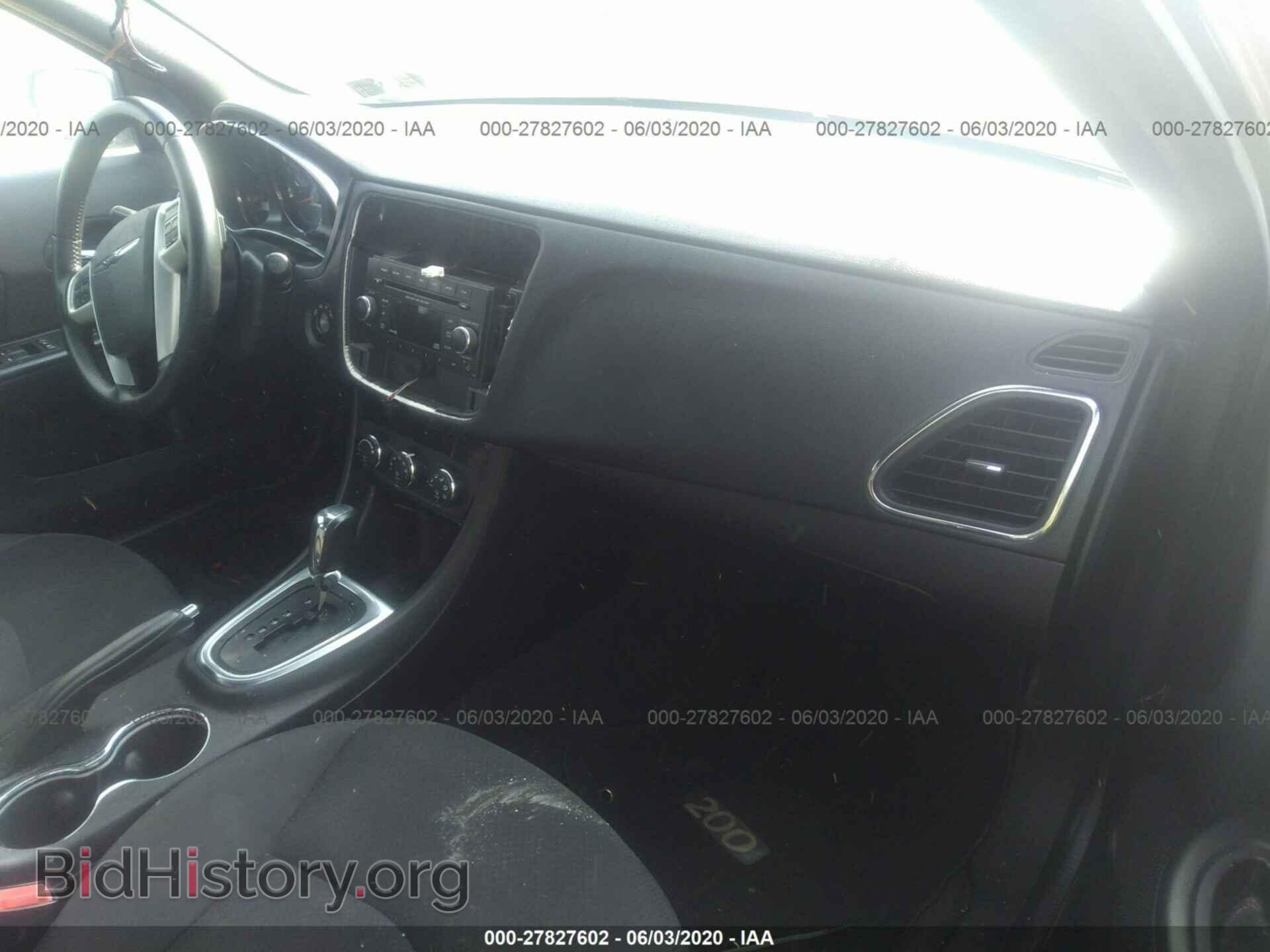 2013 CHRYSLER 200 - VIN: 1C3CCBBB7DN763497 - Фото 5