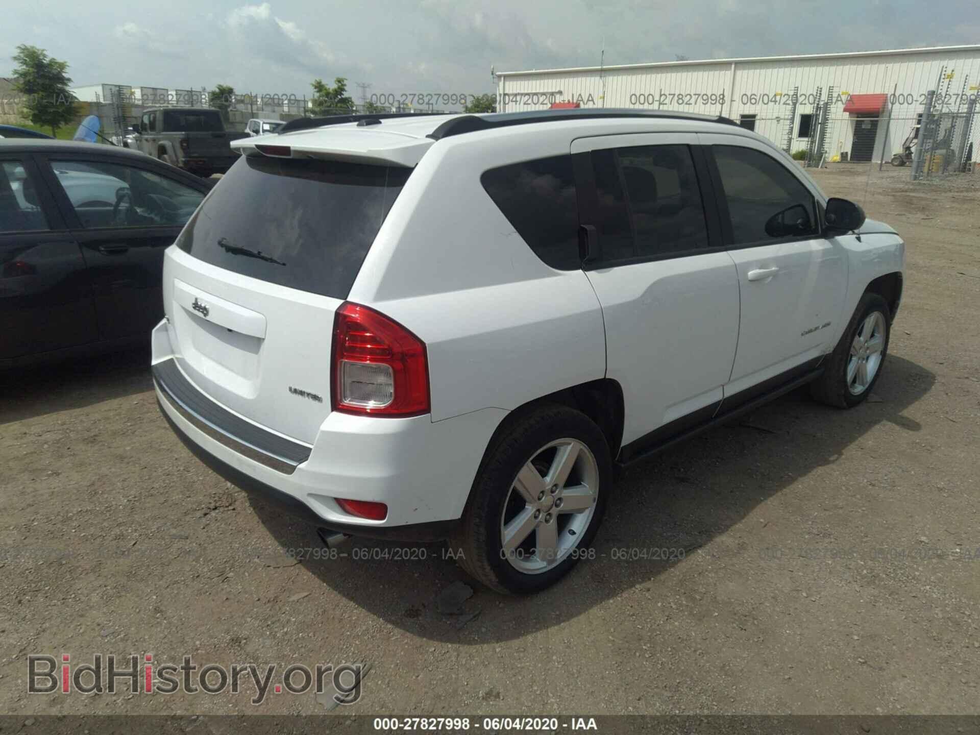 2012 JEEP COMPASS - VIN: 1C4NJDCB0CD571752 - Фото 4