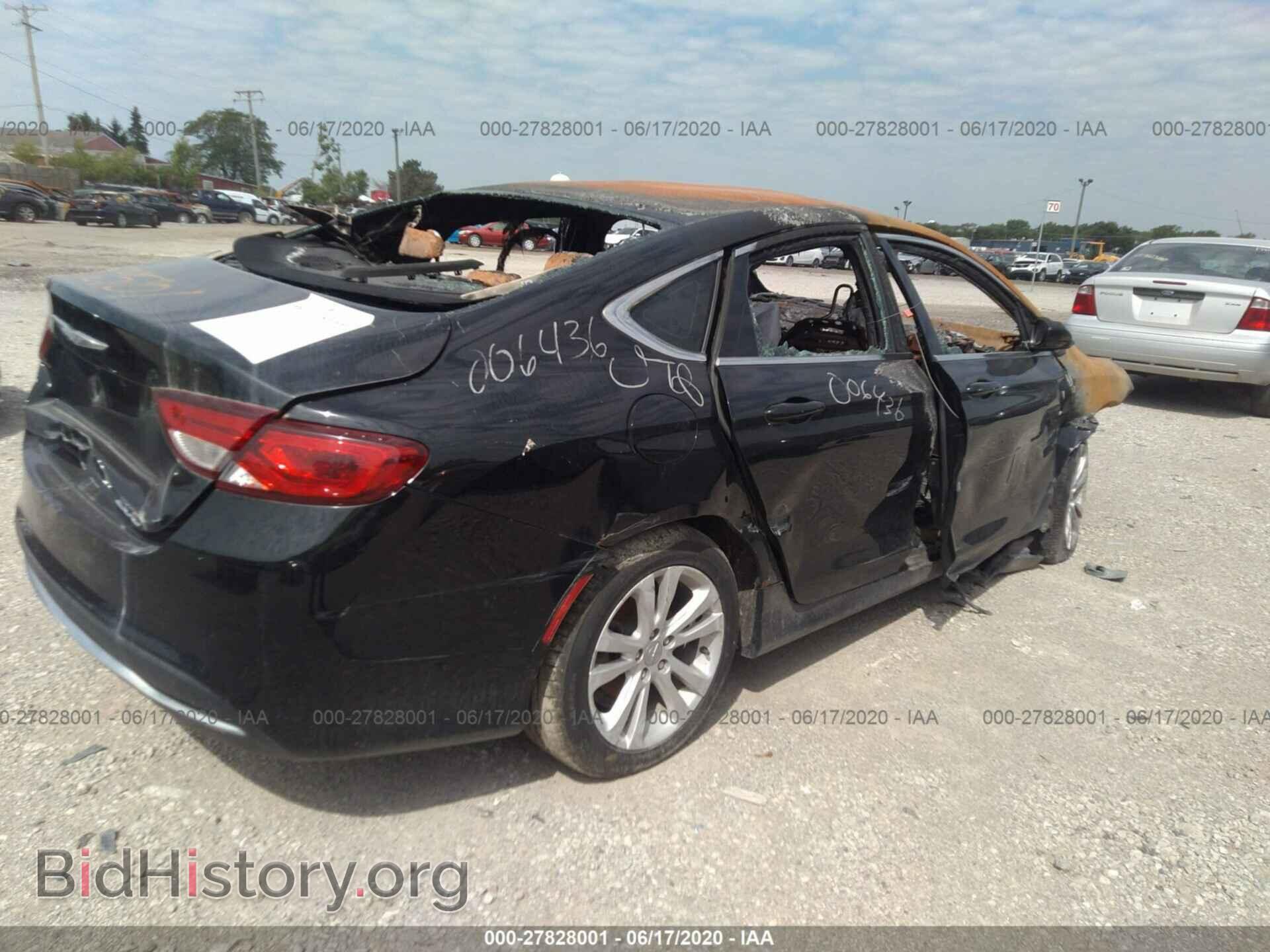 2016 CHRYSLER 200 - VIN: 1C3CCCABXGN124963 - Фото 4